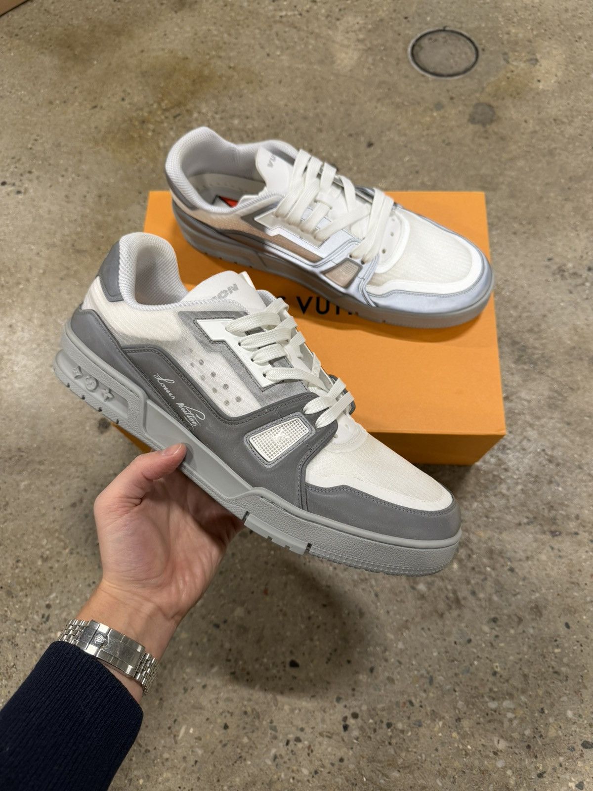 Louis Vuitton Louis Vuitton Americas Cup Edition Trainer Sneaker NEW 1400$ Size US 12 / EU 45 - 7 Thumbnail
