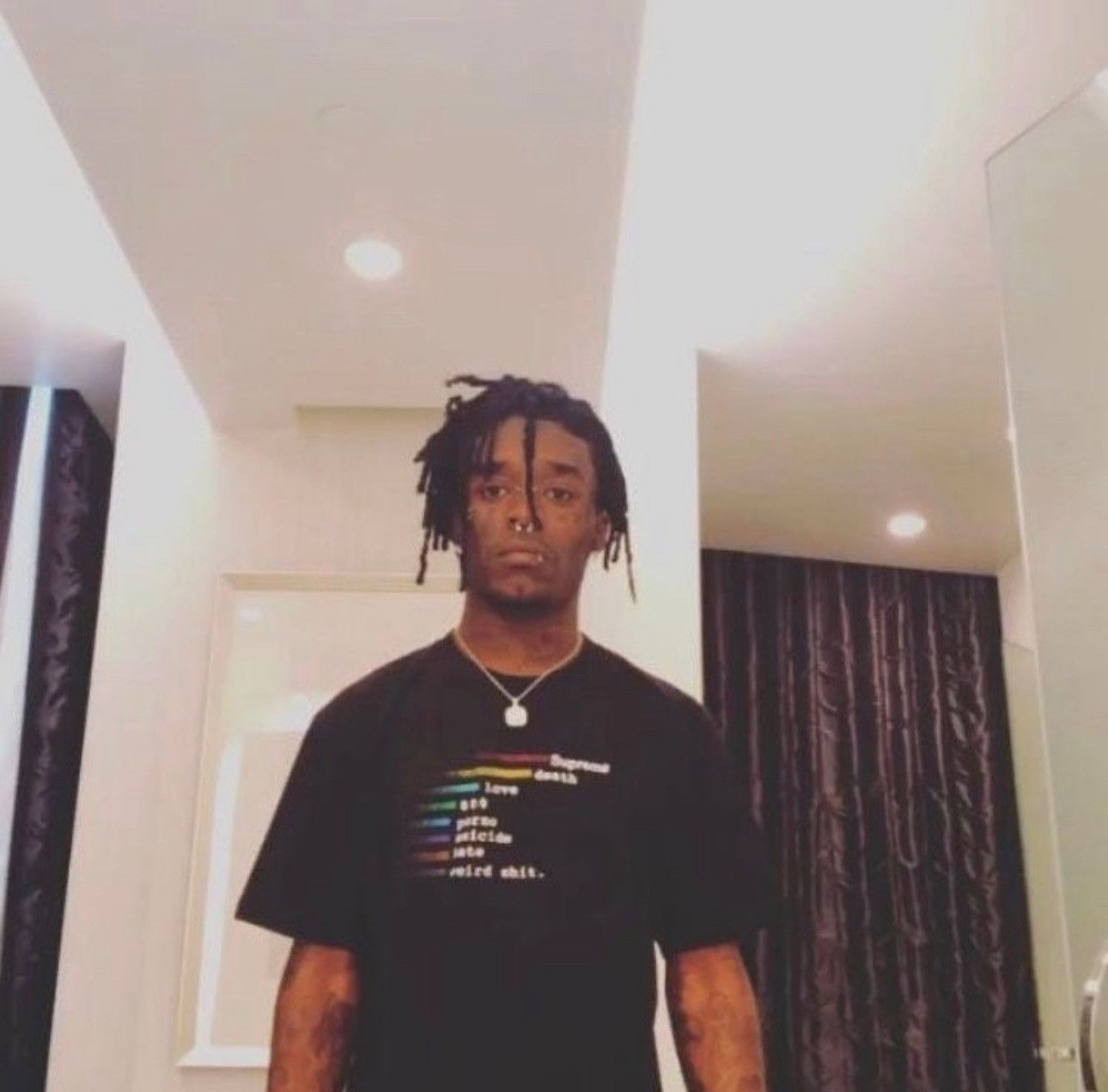 Vintage Supreme Death Love $$$ Porno Sun Faded Tee