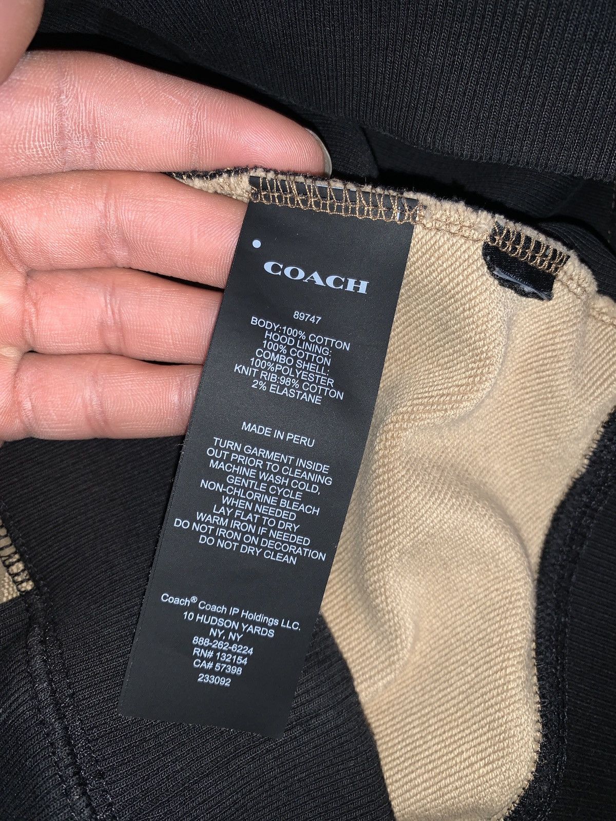 Coach coach signature c hoodie Size US S / EU 44-46 / 1 - 4 Thumbnail