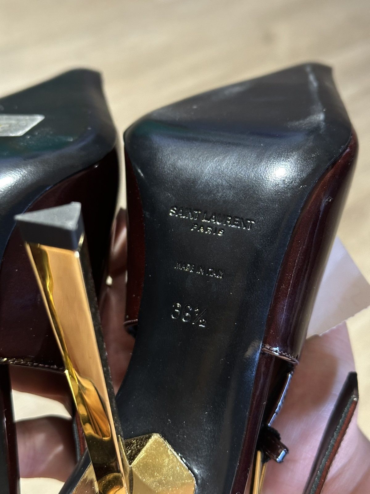Saint Laurent Paris SAINT LAURENT HEELS BRAND NEW Size US 6.5 / IT 36.5 - 3 Thumbnail