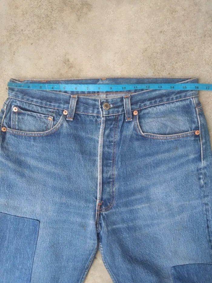 Levi's × Vintage 90s Vintage Levis 501 Made In USA 32x32 Size US 32 / EU 48 - 9 Thumbnail
