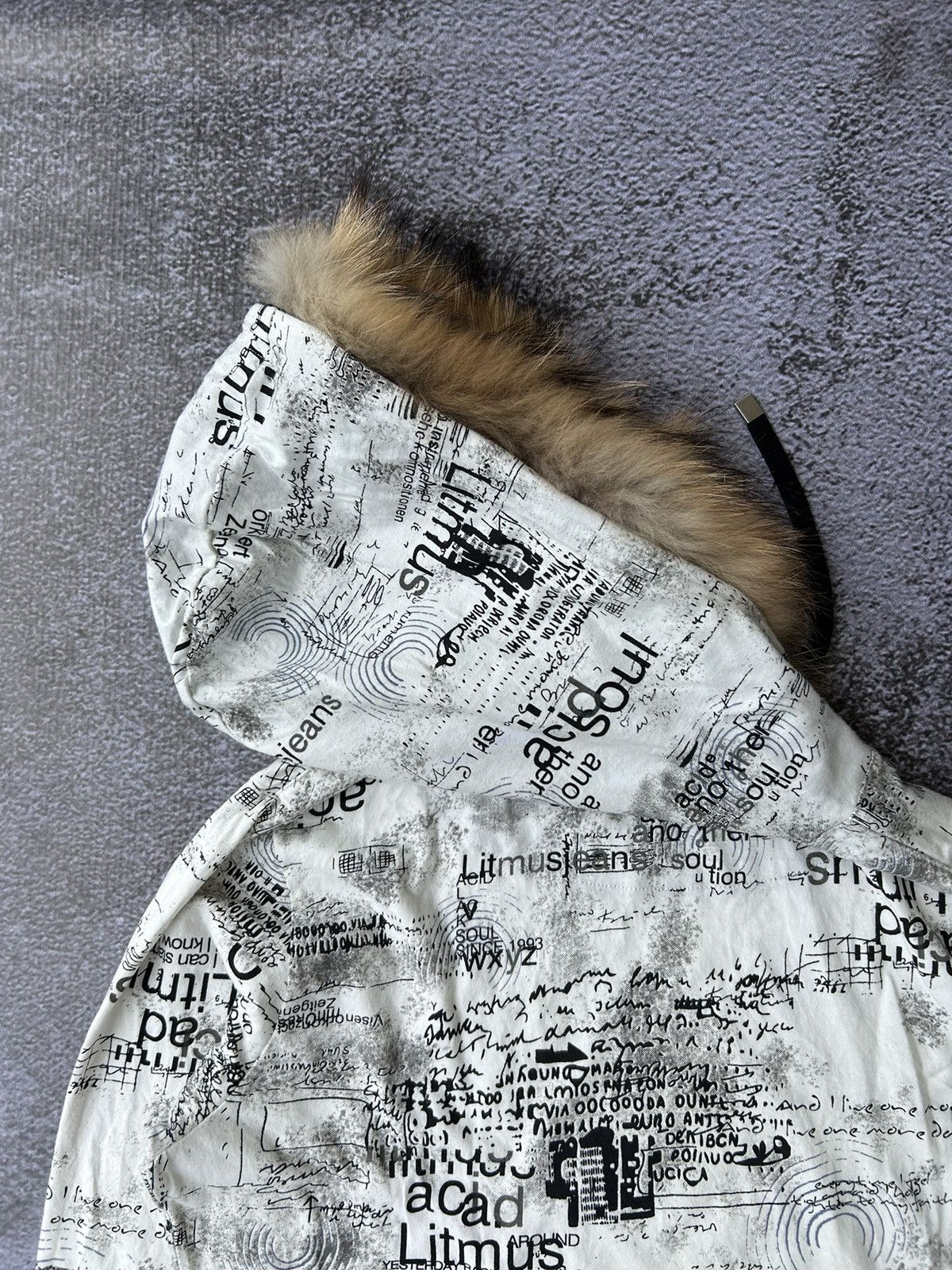 If Six Was Nine 💸BINDINGOFFER💸Fur hoodie litmus poem japanese style lgb Size US L / EU 52-54 / 3 - 4 Thumbnail