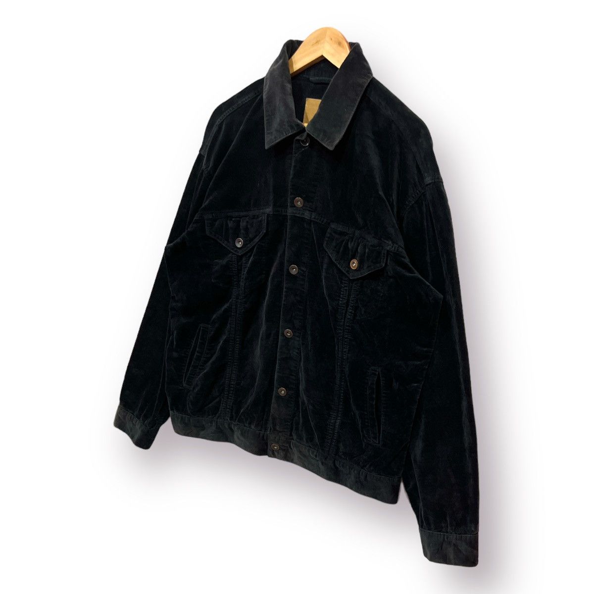 Japanese Brand 🔥 VTG UNIQLO JAPAN VELVET TRUCKER JACKET - XL Size US L / EU 52-54 / 3 - 2 Thumbnail