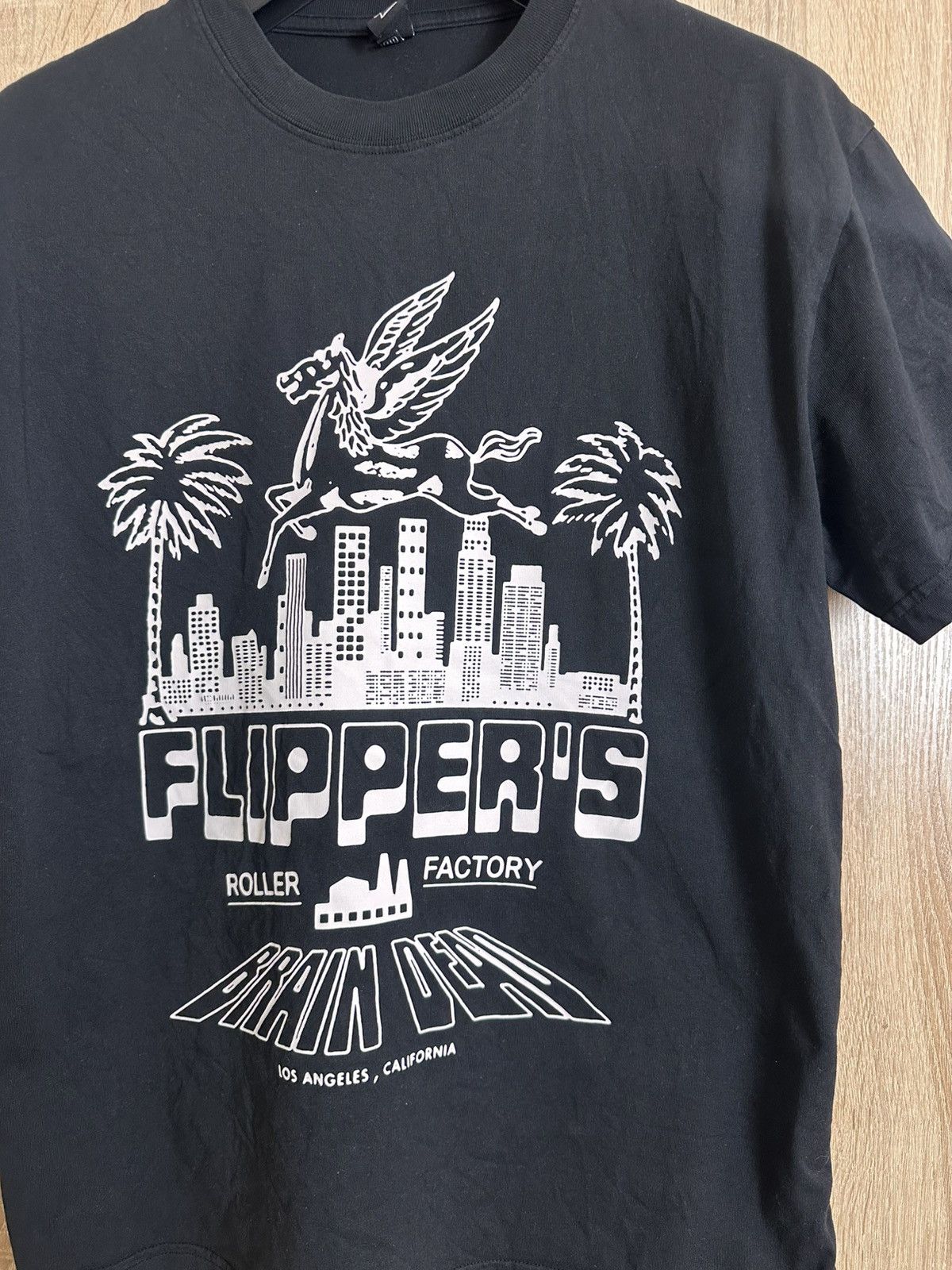 Brain Dead 🔥 Brain Dead x Flippers Roller Factory LA T Shirt USA Rare Size US M / EU 48-50 / 2 - 3 Thumbnail