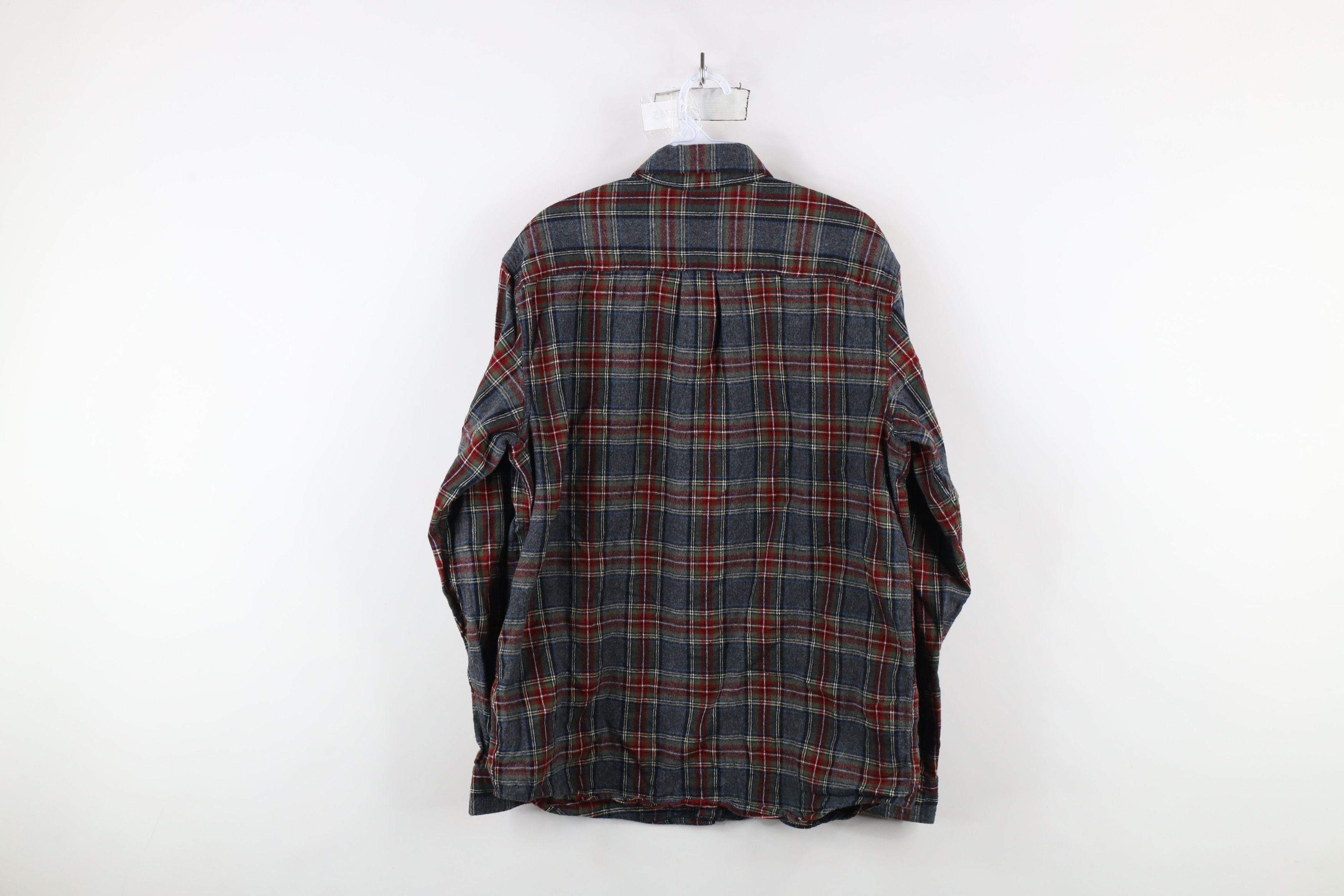 L.L. Bean × Vintage Vintage LL Bean Traditional Flannel Button Down Shirt Plaid Size US M / EU 48-50 / 2 - 7 Thumbnail