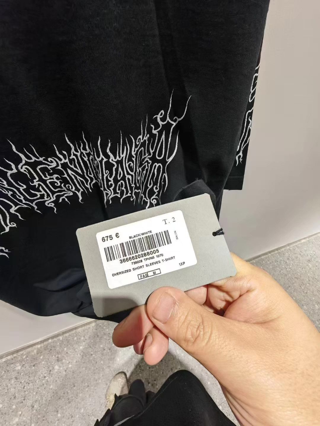 Balenciaga Balenciaga Year of the Dragon Limited Short Sleeve Tee Q15 Size US M / EU 48-50 / 2 - 3 Thumbnail