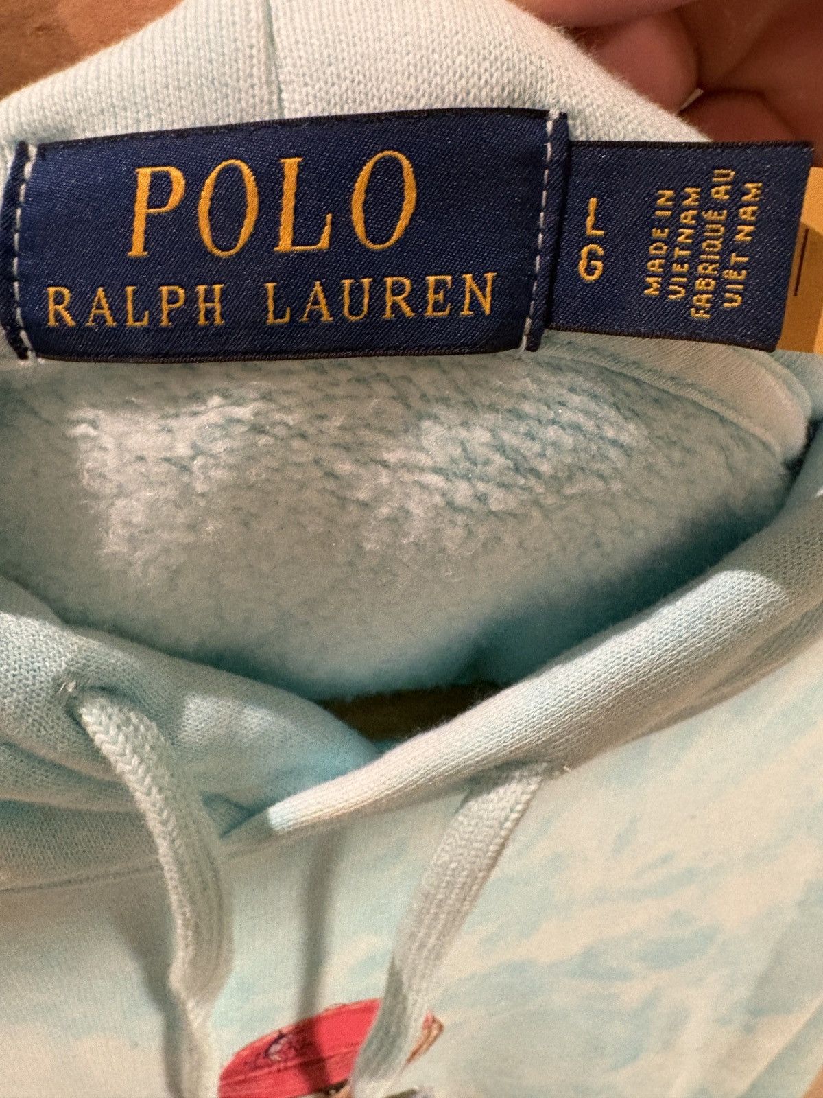 Polo Ralph Lauren Polo bear by Ralph Lauren hoodie Size US L / EU 52-54 / 3 - 3 Thumbnail