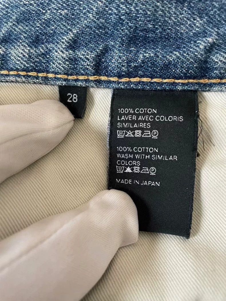 Celine Celine Wash Edged Denim Jeans Size 28 Size US 28 / EU 44 - 4 Thumbnail