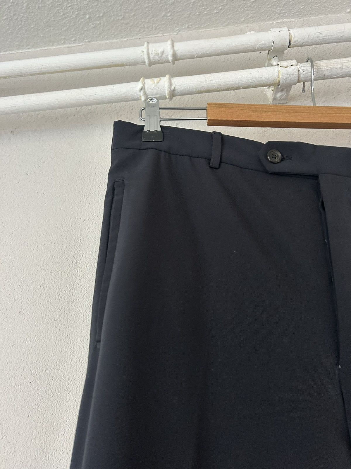 Prada Navy Nylon Trouwers Size US 36 / EU 52 - 7 Thumbnail