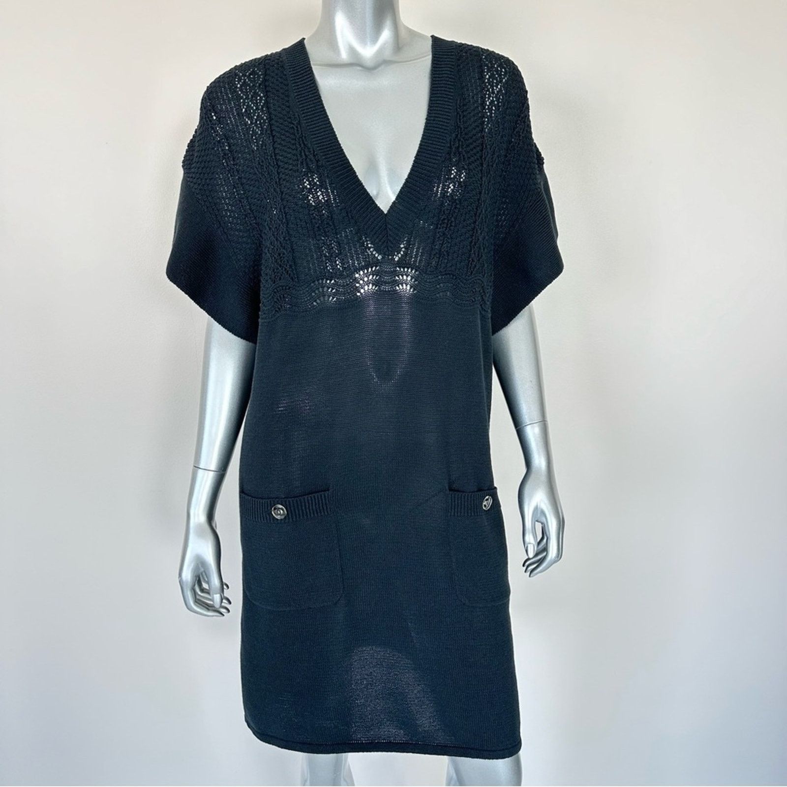 Chanel CHANEL sweater dress size 44FR or XXL Authentic Retail 2800$ Size XXL / US 16-18 / IT 52-54 - 1 Thumbnail