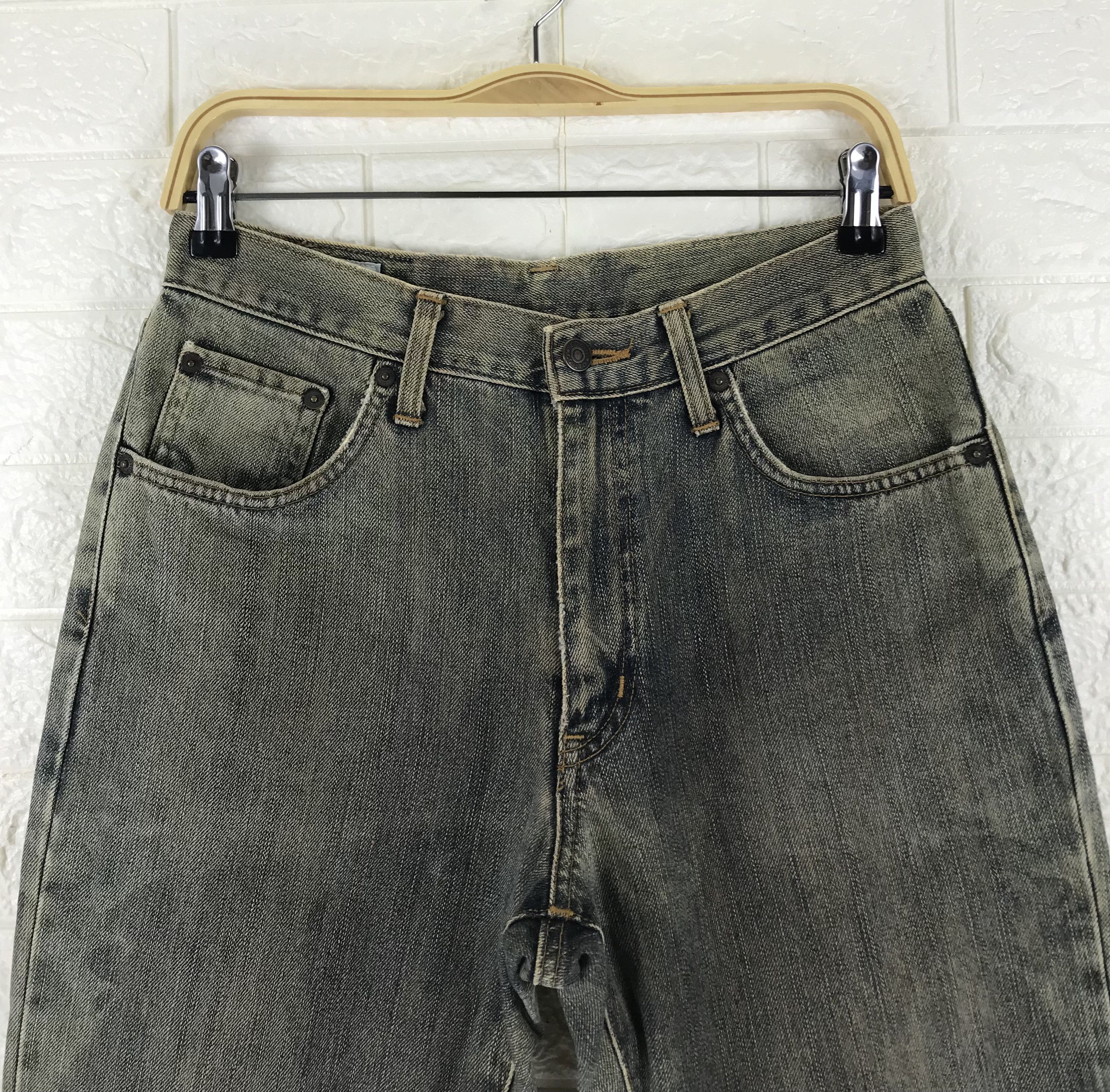 Edwin Vintage Edwin 404 Bleach Rusty Jeans Size US 29 - 2 Thumbnail