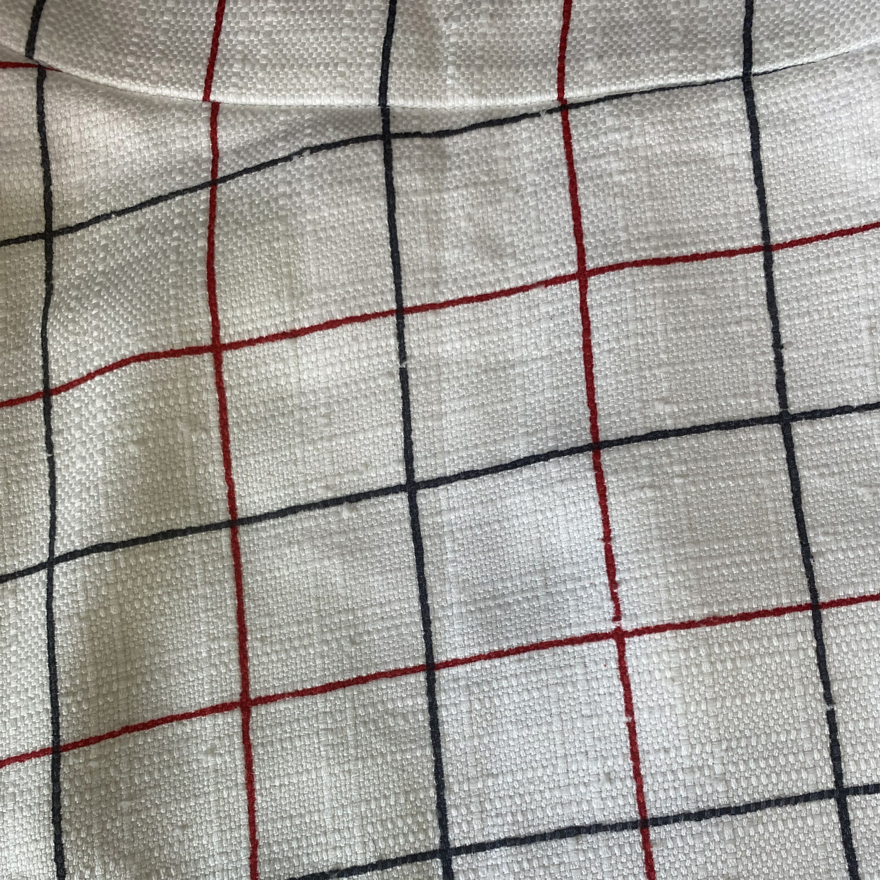 Vivienne Westwood VIVIENNE WESTWOOD Anglomania White Checked Asymmetric Skirt Size 27" / US 4 / IT 40 - 5 Thumbnail