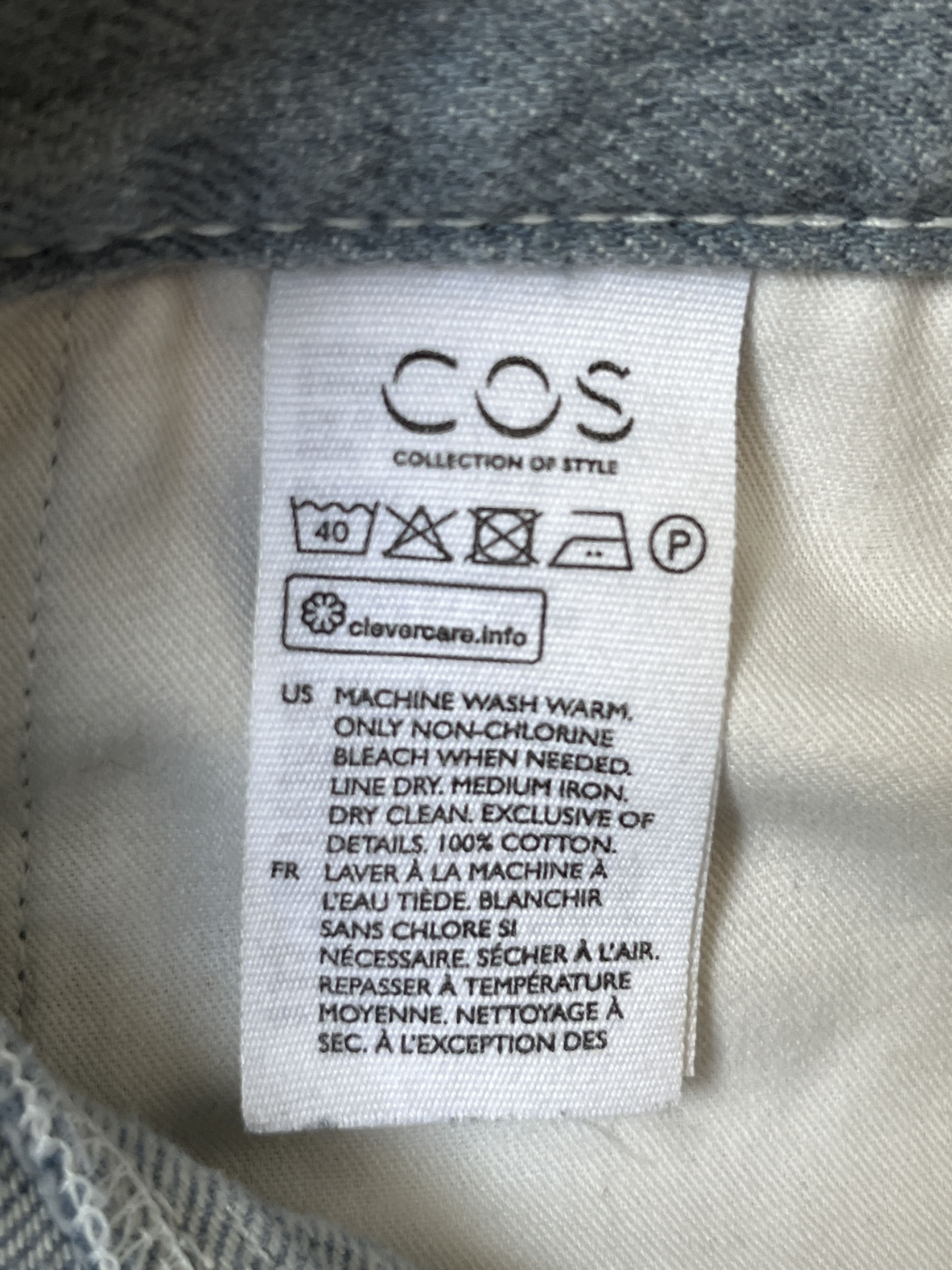 Cos COS Wide Fit Cargo Jorts 30 Size US 30 / EU 46 - 3 Thumbnail