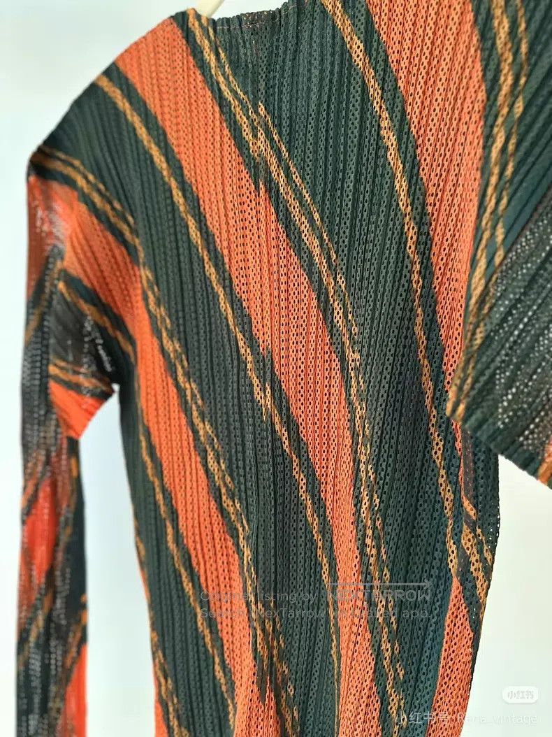 Issey Miyake Issey Miyake Double Mesh Cardigan Size L / US 10 / IT 46 - 5 Thumbnail