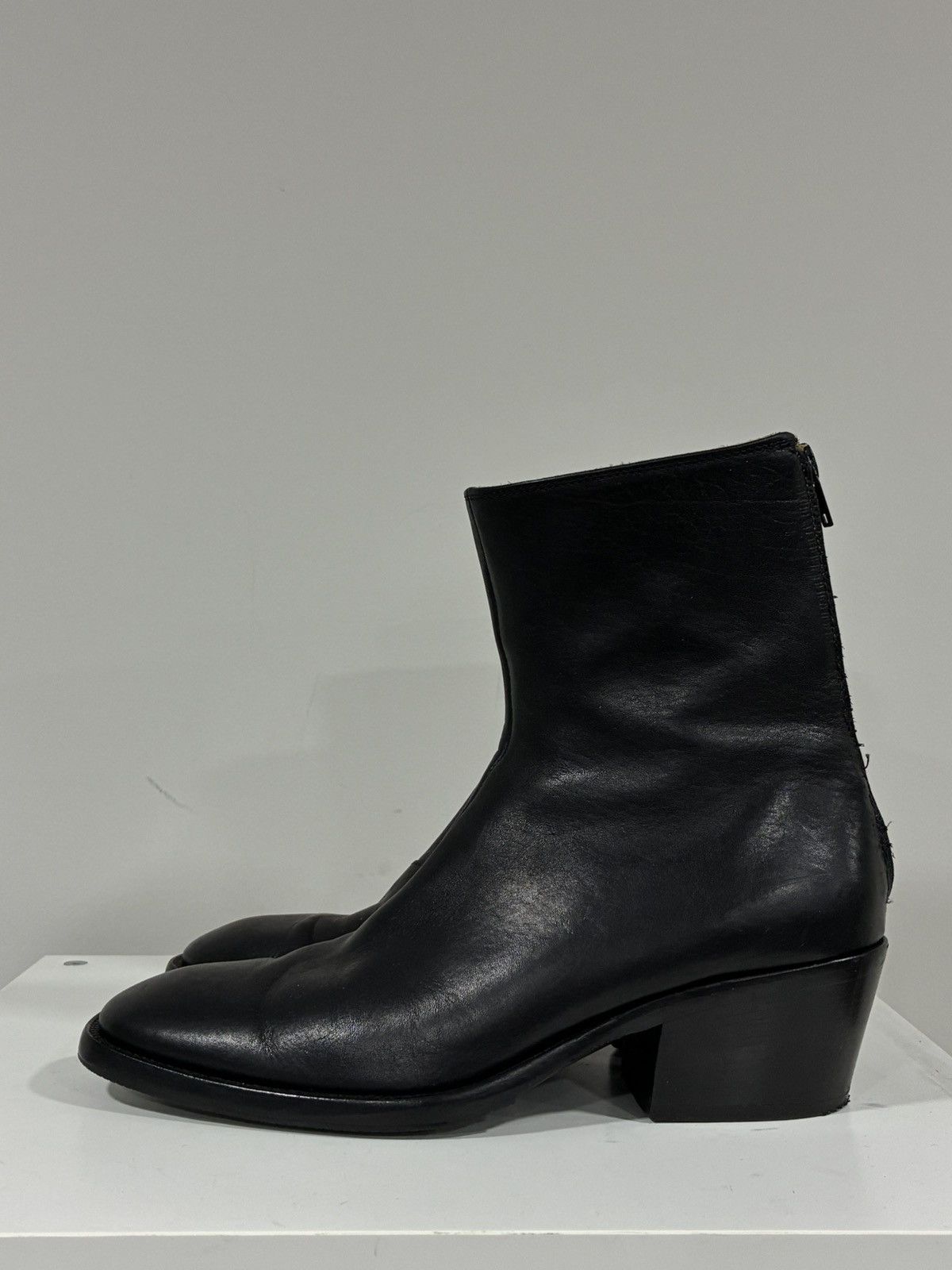Acne Studios Square Toe Leather Boot. Size US 8 EU 41 Size US 8 / EU 41 - 6 Thumbnail