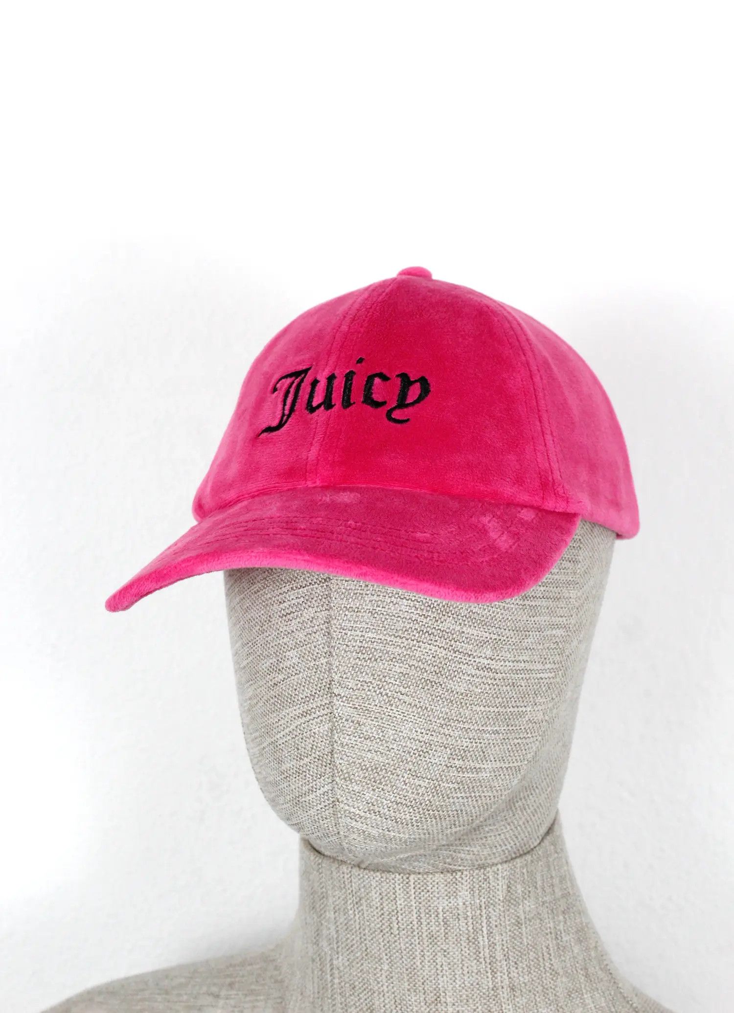 Juicy Couture Jeans Juicy Couture Logo Pink Velour Cap Y2K Style Size ONE SIZE - 2 Thumbnail