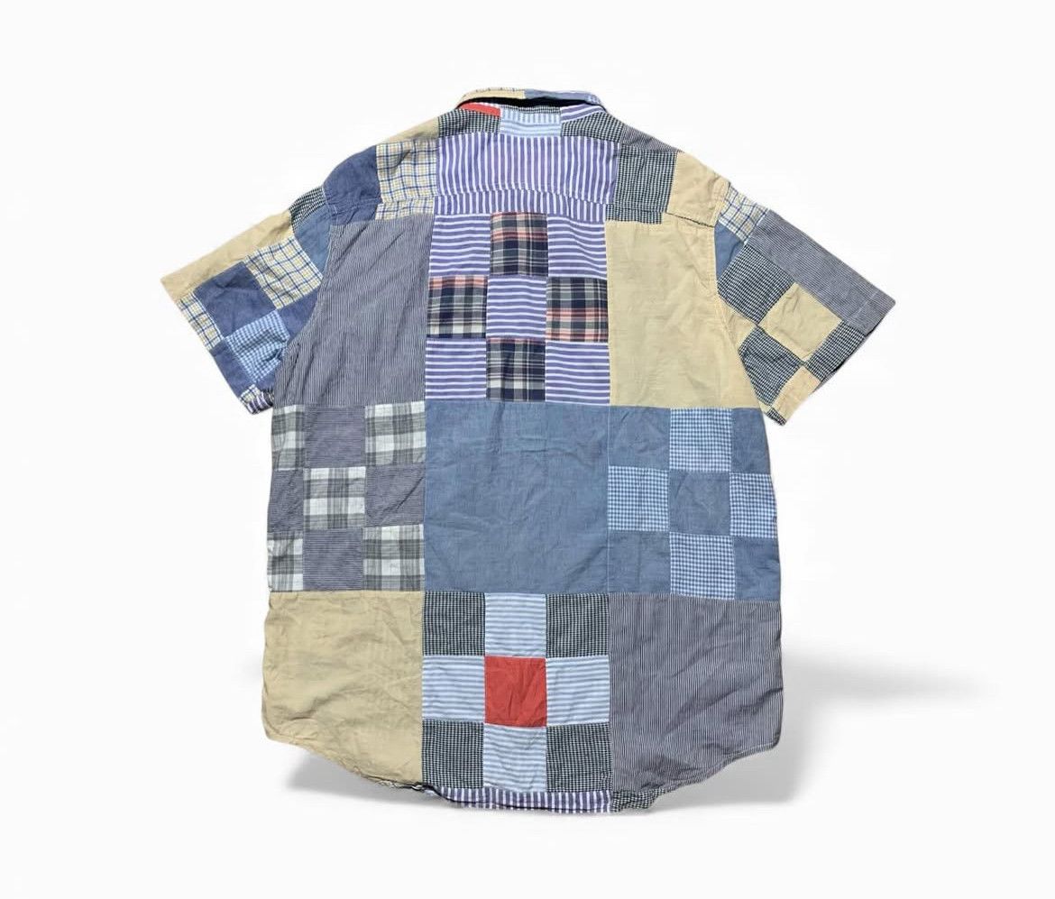2000s Denim & Supply Ralph Lauren Patchwork Shirt y2k