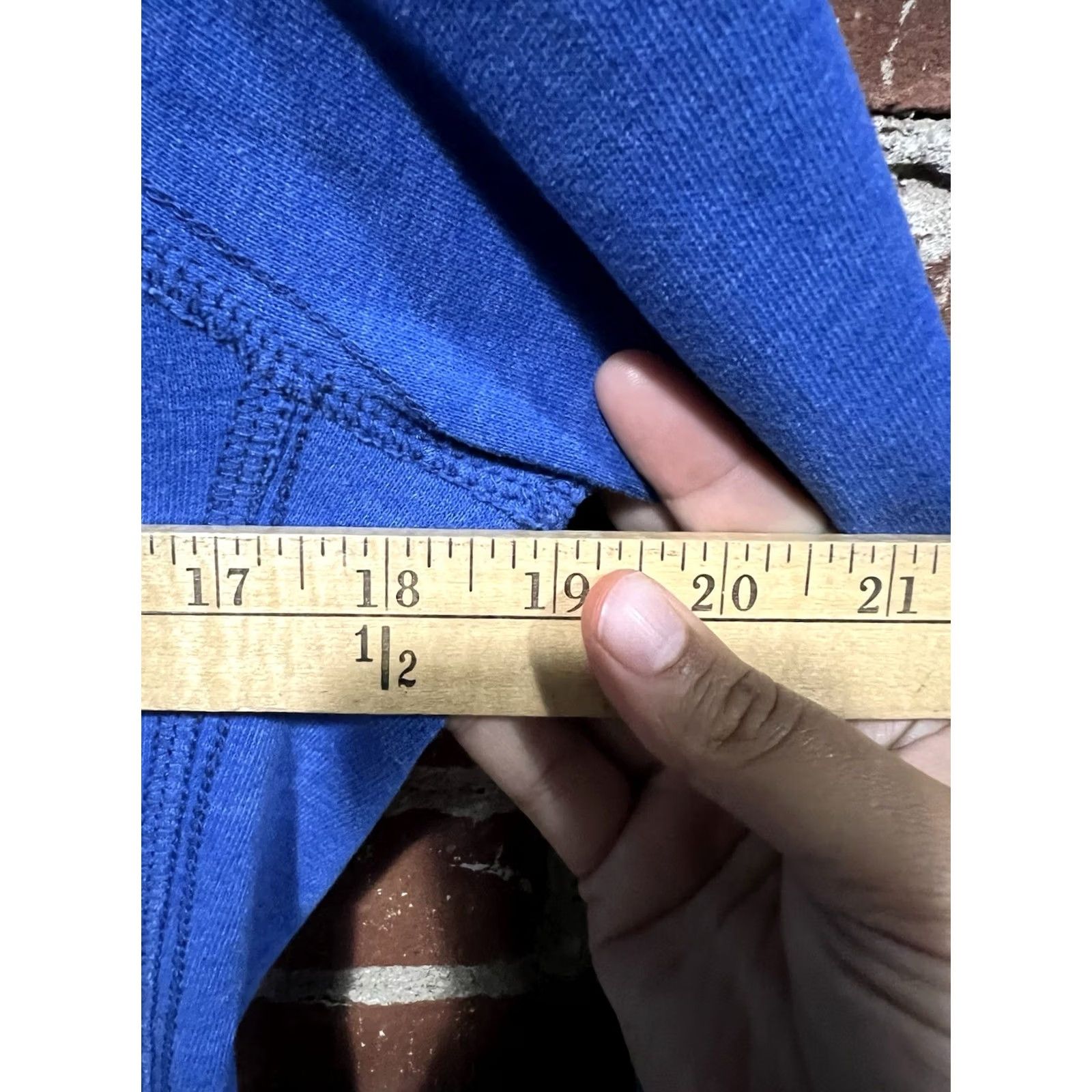 Abercrombie & Fitch VINTAGE Abercrombie & Fitch Hoodie Womens M Blue Pullover Size M / US 6-8 / IT 42-44 - 4 Thumbnail