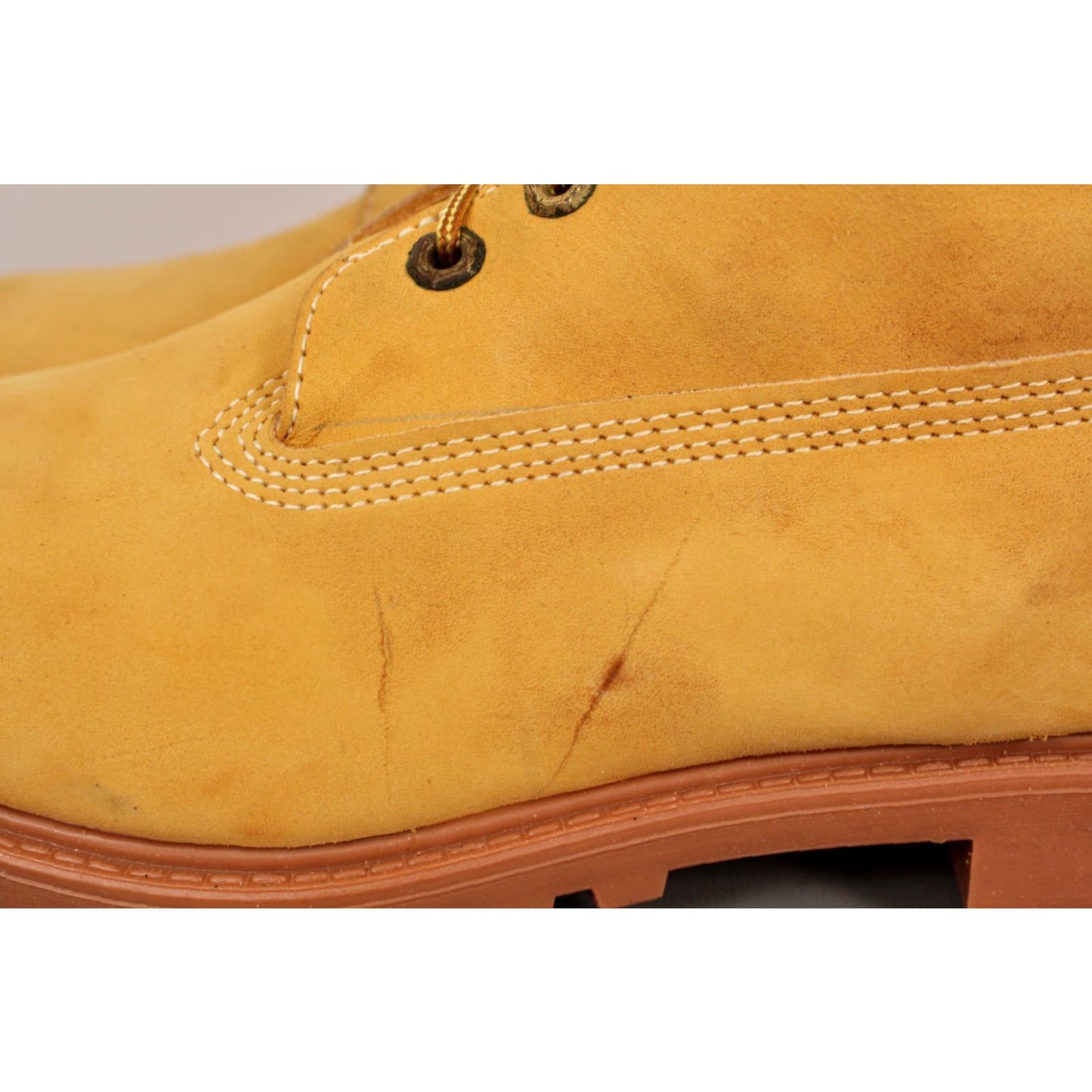 Vintage VTG Hunting Boots Watershed Boots Adult 9 Beige Outdoors Mens 1960s 1970s Vintage Original Leather Shoes/Boots Size US 9 / EU 42 - 5 Thumbnail