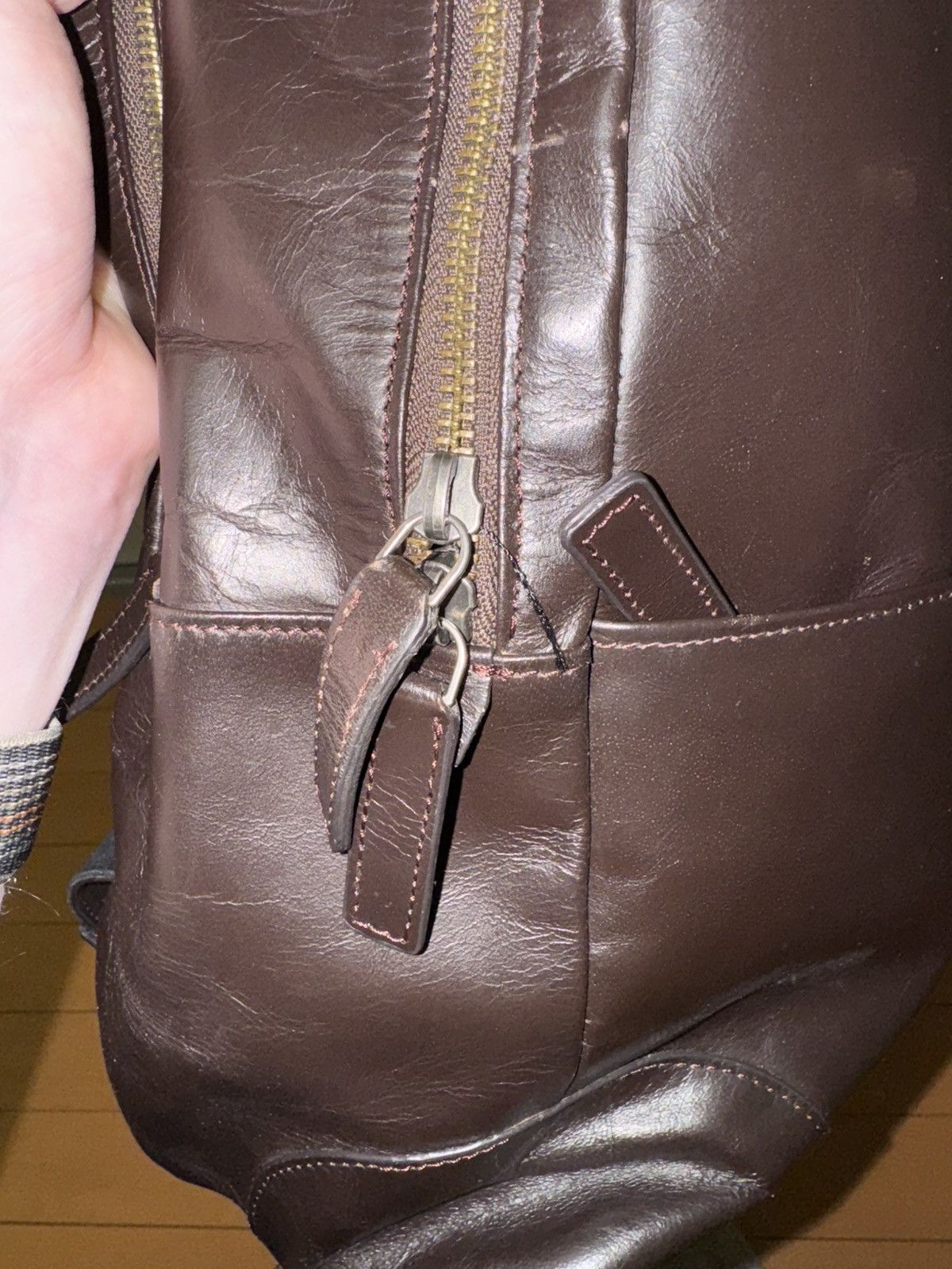 Royal RepubliQ Brown "Explorer" Leather Backpack Size ONE SIZE - 3 Thumbnail