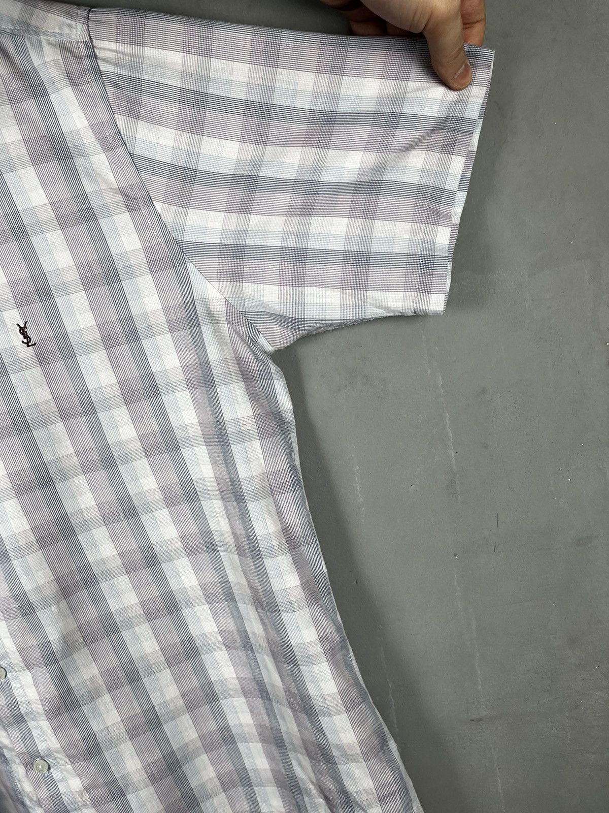 Yves Saint Laurent YSL rare button shirt vintage 90s size XL Size US XL / EU 56 / 4 - 11 Thumbnail