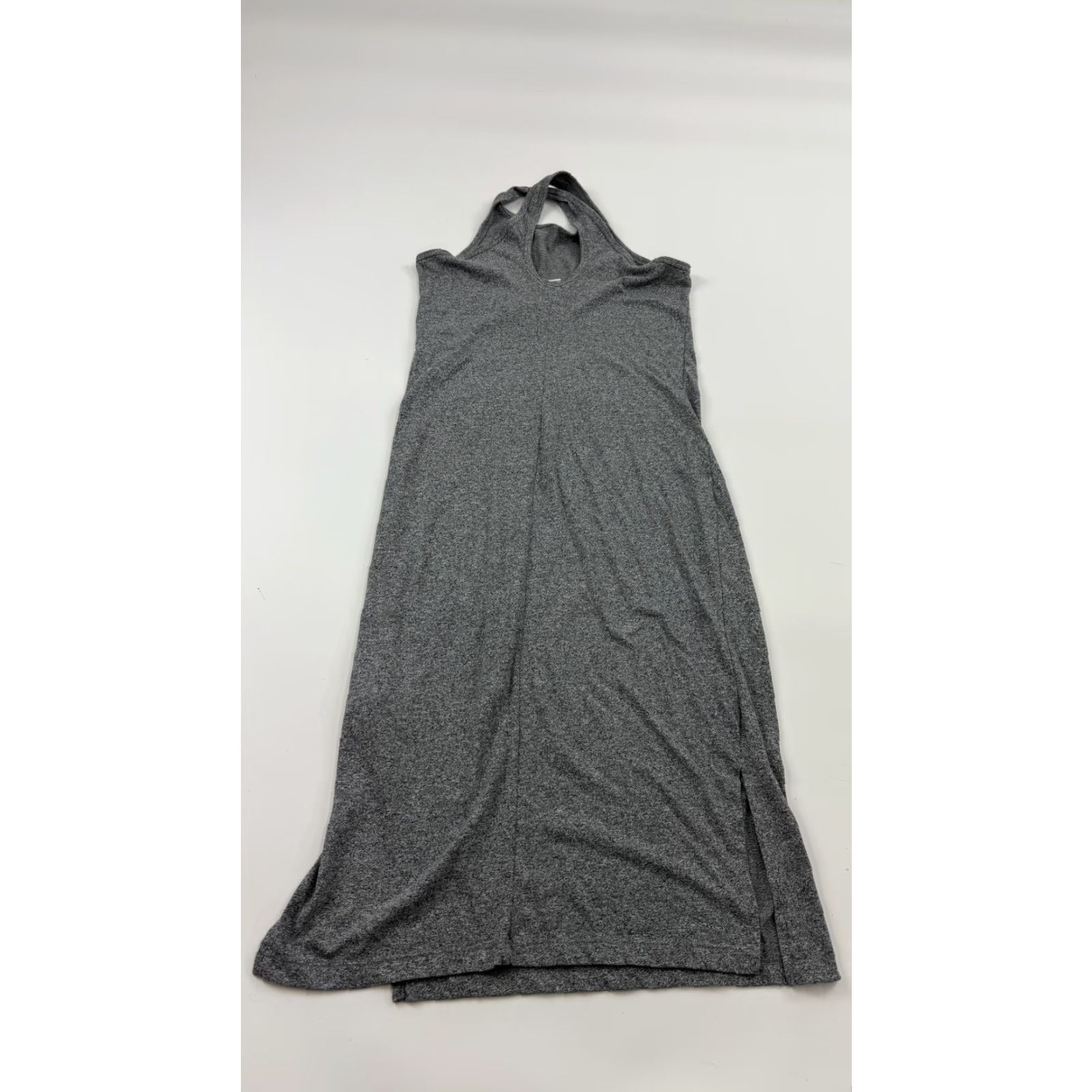 Gap Gap Dress XS Womens Maxi Tank Gray Side Slit Soft Stretch Sleeveless Knit Casual Modern Size XS / US 0-2 / IT 36-38 - 6 Thumbnail