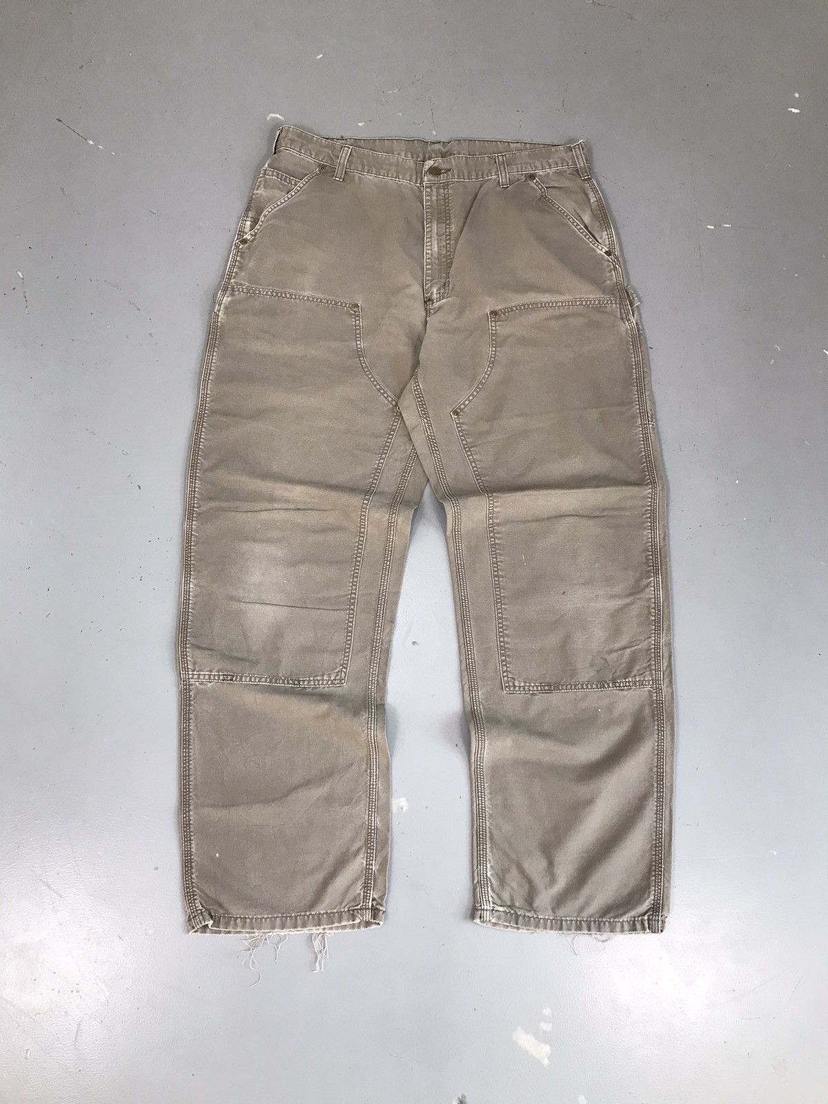 Carhartt × Vintage Vintage Carhartt double knee carpenter pant Size US 38 / EU 54 - 1 Thumbnail