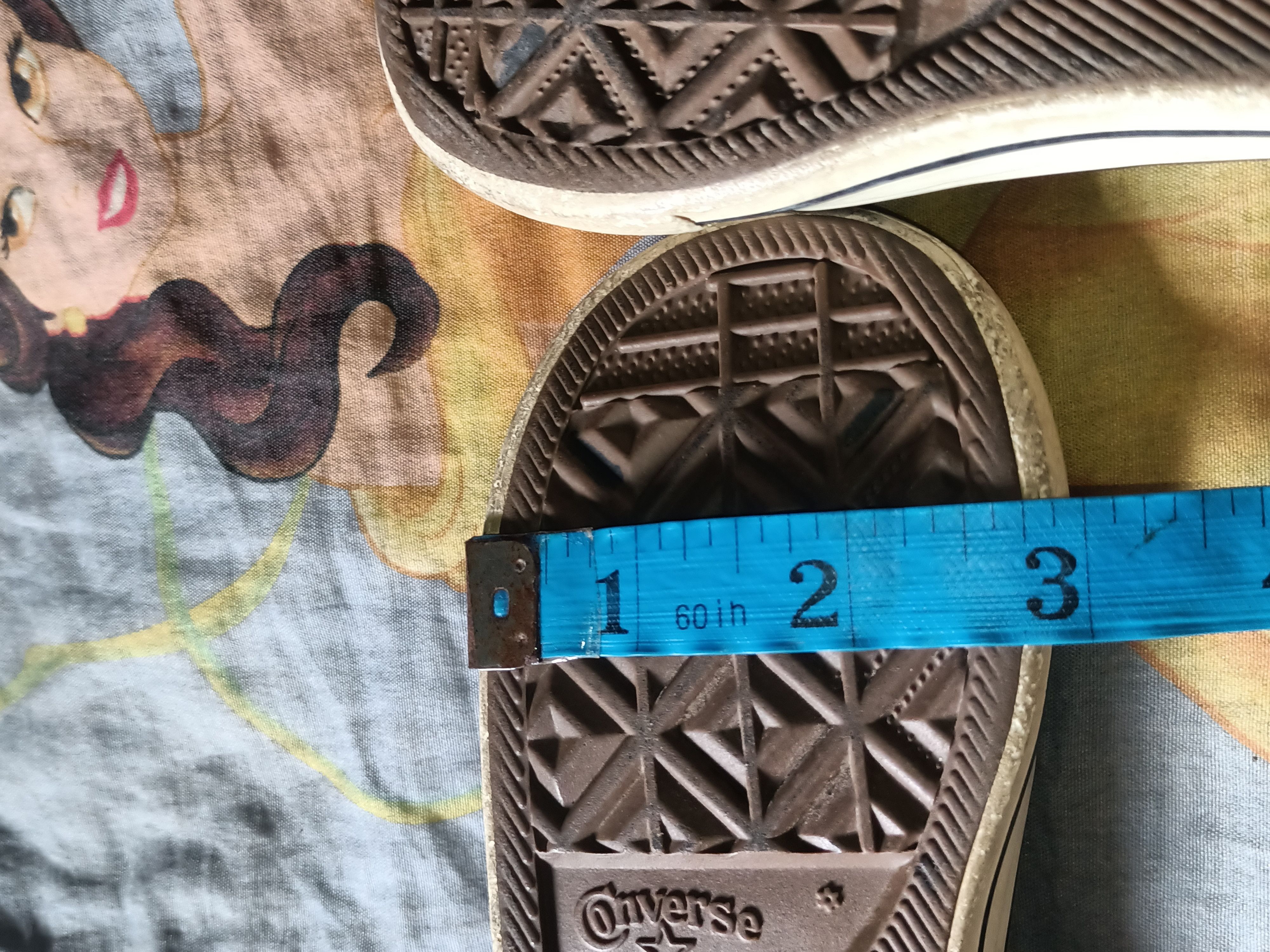 Vintage Light Grey Toddler H.Top Convers AllStar 2/3 Years Boys Girl Size US 7 / EU 40 - 6 Thumbnail