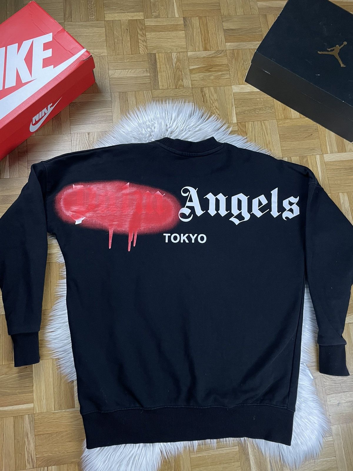 Palm Angels Red Spray