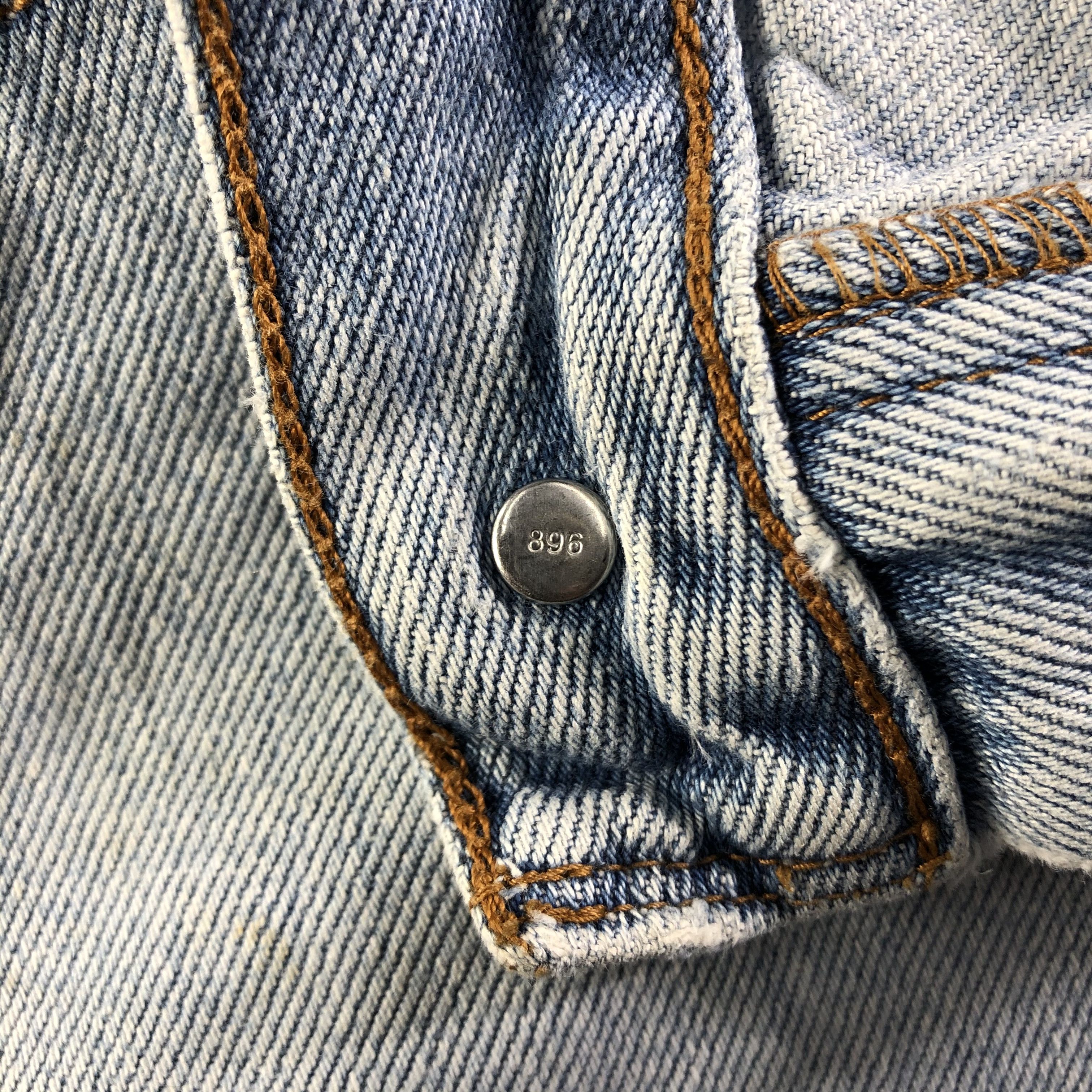Levi's Vintage Light Wash Levis 505 Jeans-J3237 Size US 38 / EU 54 - 11 Thumbnail