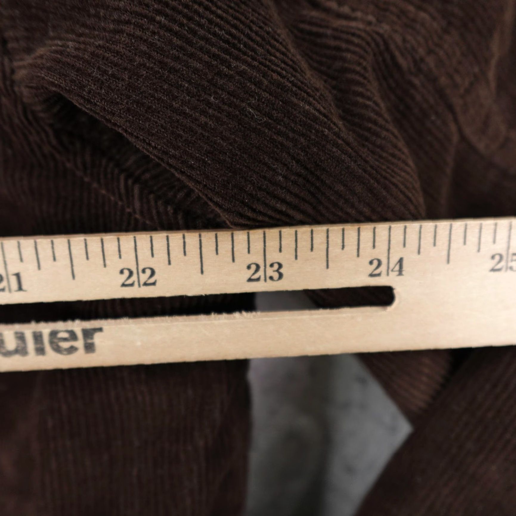Quiksilver Quiksilver Jacket Mens Large Brown Corduroy Sherpa Lined Snap Bomber Coat Size US L / EU 52-54 / 3 - 7 Thumbnail
