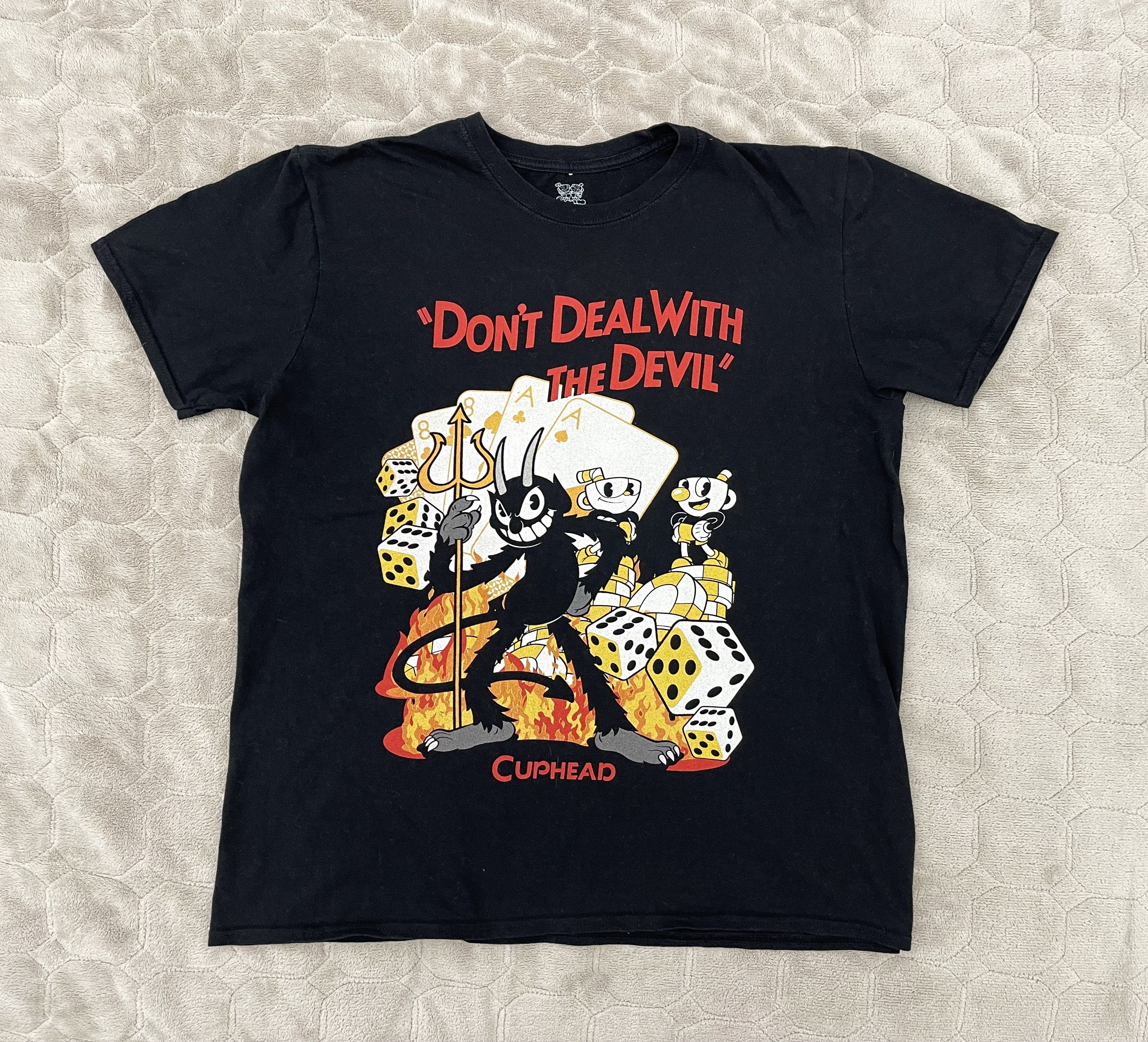 Other CUPHEAD DONT DEAL WITH THE DEVIL Size US L / EU 52-54 / 3 - 1 Thumbnail