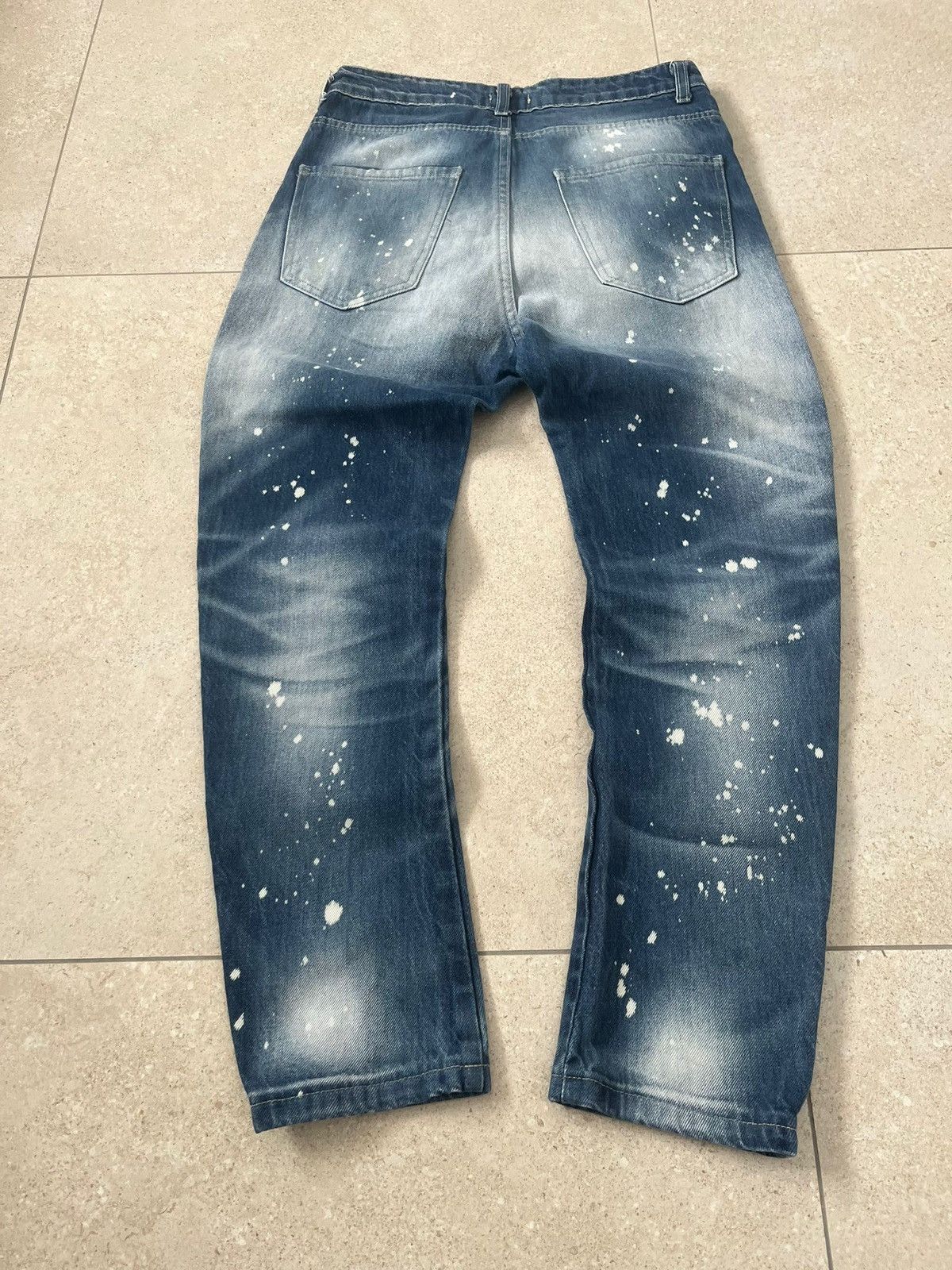 Japanese Brand 👖 Davide Jeans 71 – Blue (W28) Size US 28 / EU 44 - 2 Thumbnail