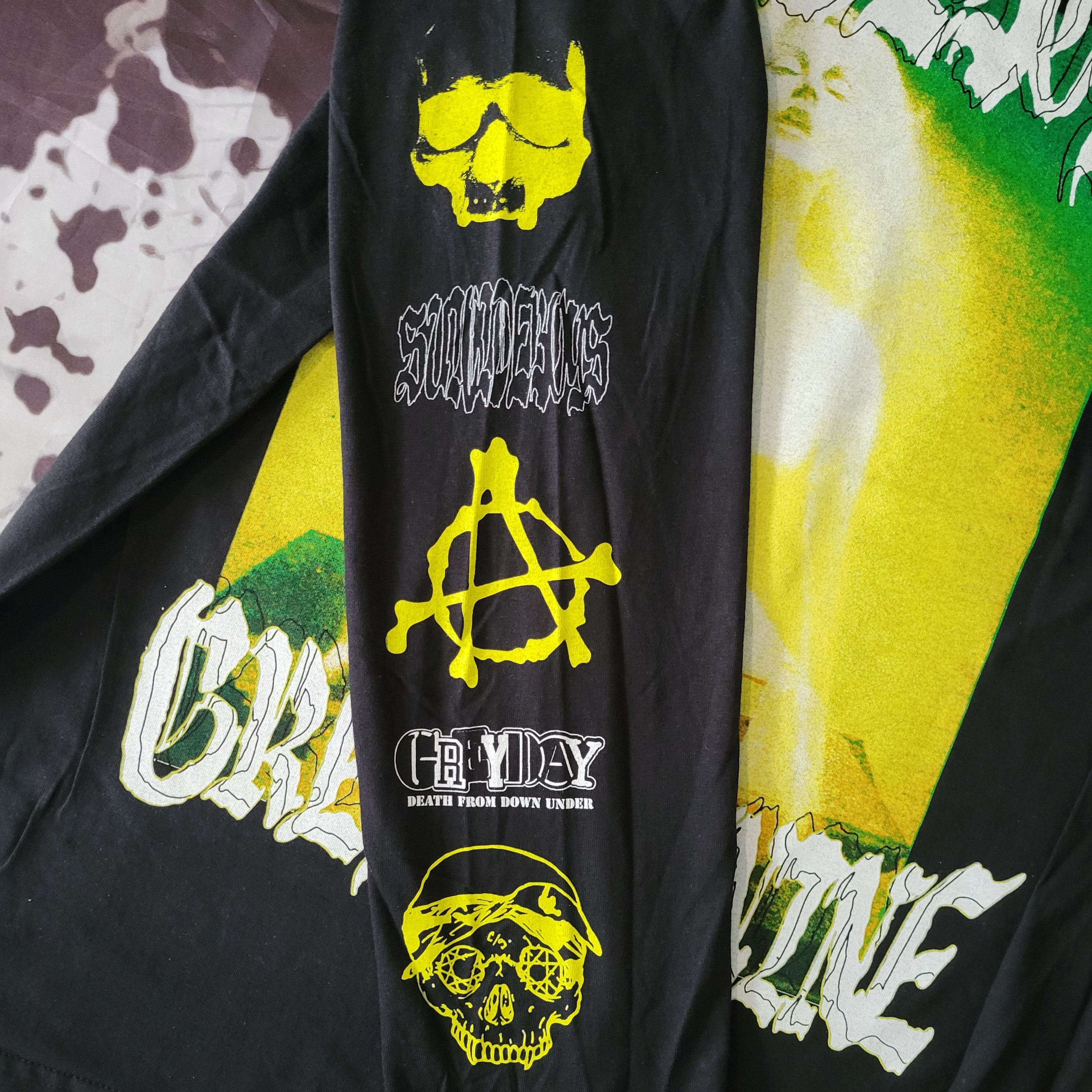 G59 Records $uicideboy$ Death From Down Under Tour Longsleeve Size US L / EU 52-54 / 3 - 3 Thumbnail