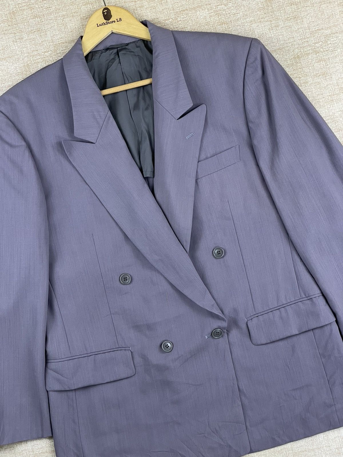 Lanvin × Vintage Vintage LANVIN STUDIO Luxury Brand Blazer Jacket Size US M / EU 48-50 / 2 - 8 Thumbnail