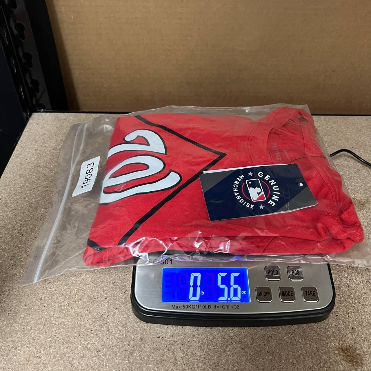 Nike Nike Dri-Fit Shirt Men Large Washington Nationals New L Size US L / EU 52-54 / 3 - 8 Thumbnail