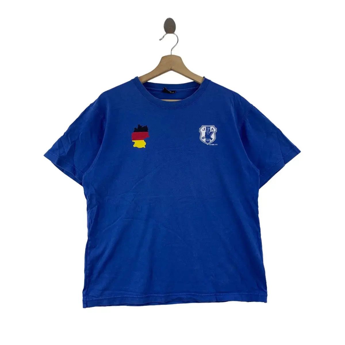 Vintage Vintage 1996 JFA JAPAN FOOTBALL J League Tee Shirt Asia Size US M / EU 48-50 / 2 - 1 Thumbnail