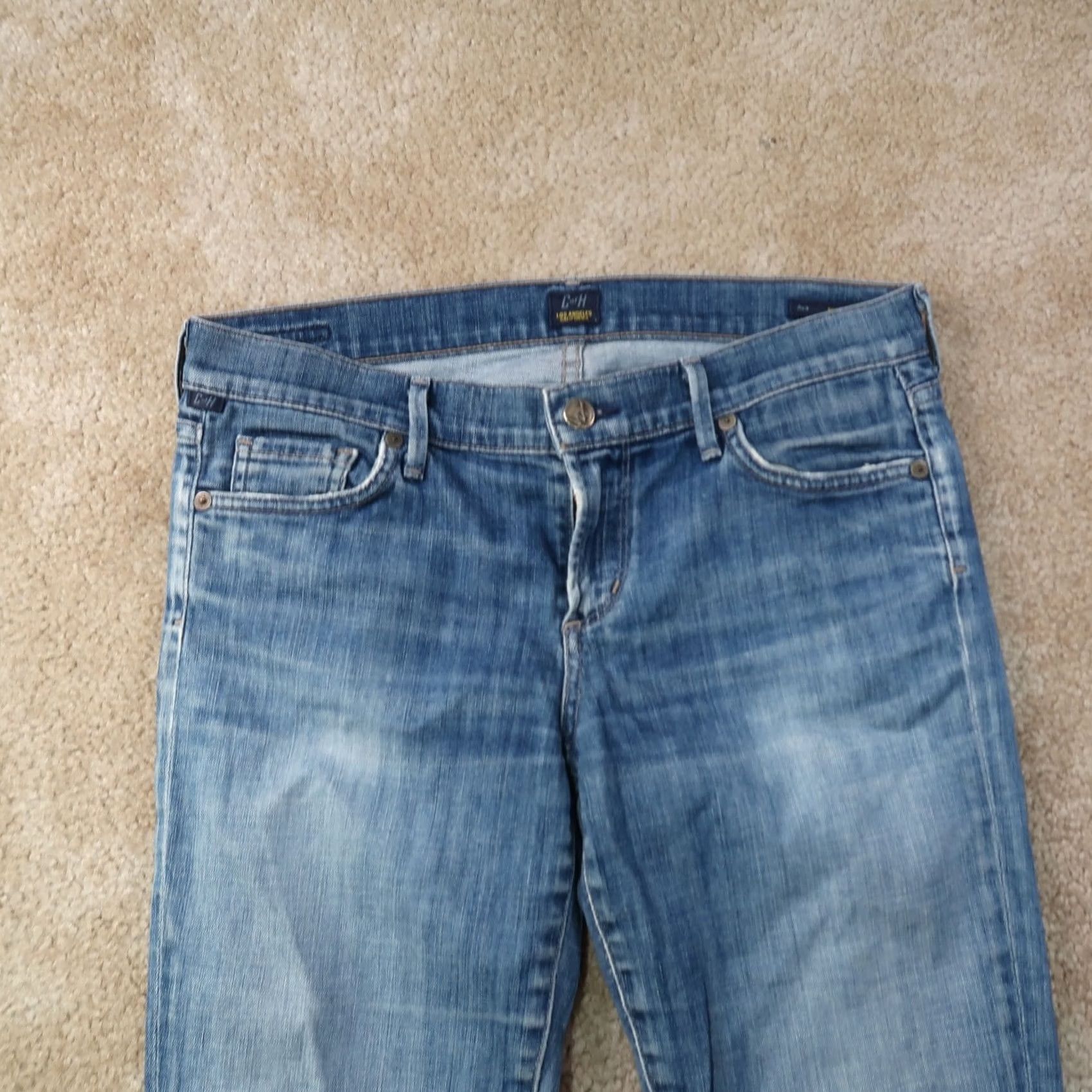 Citizens Of Humanity VINTAGE Citizens of Humanity Ava Low Straight Jeans Women 29 Blue Denim Size 29" - 3 Thumbnail