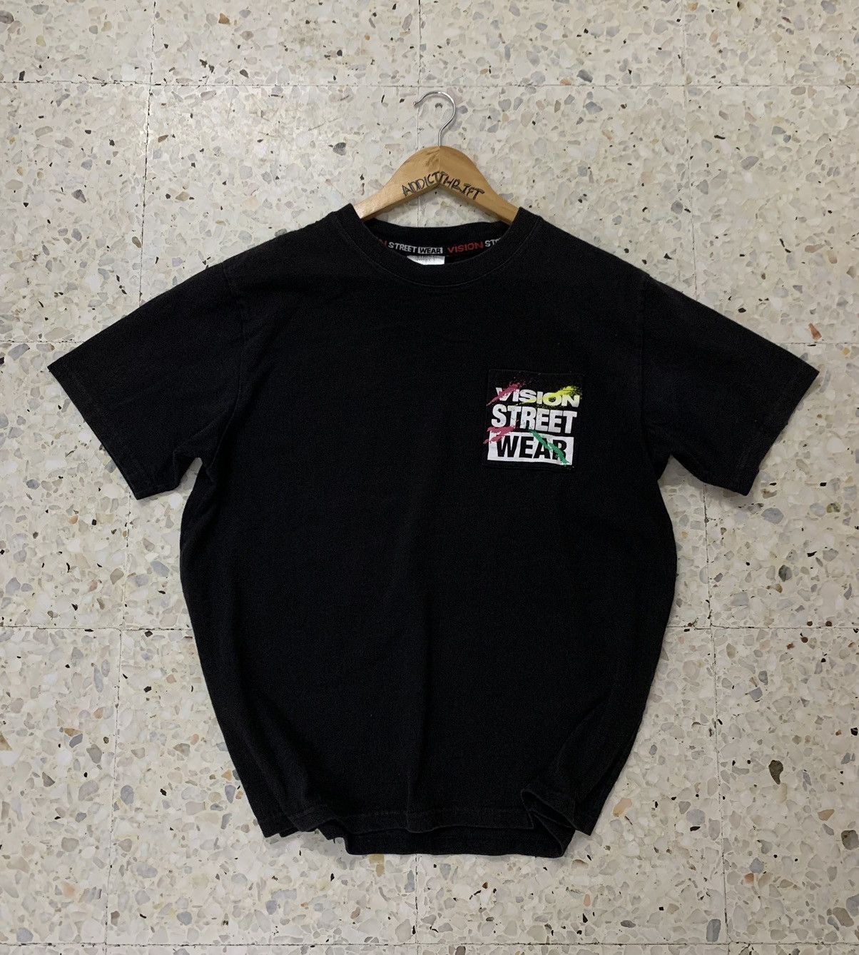Vintage × Vision Streetwear VINTAGE VISION STREETWEAR POCKET TEE Size US L / EU 52-54 / 3 - 1 Thumbnail