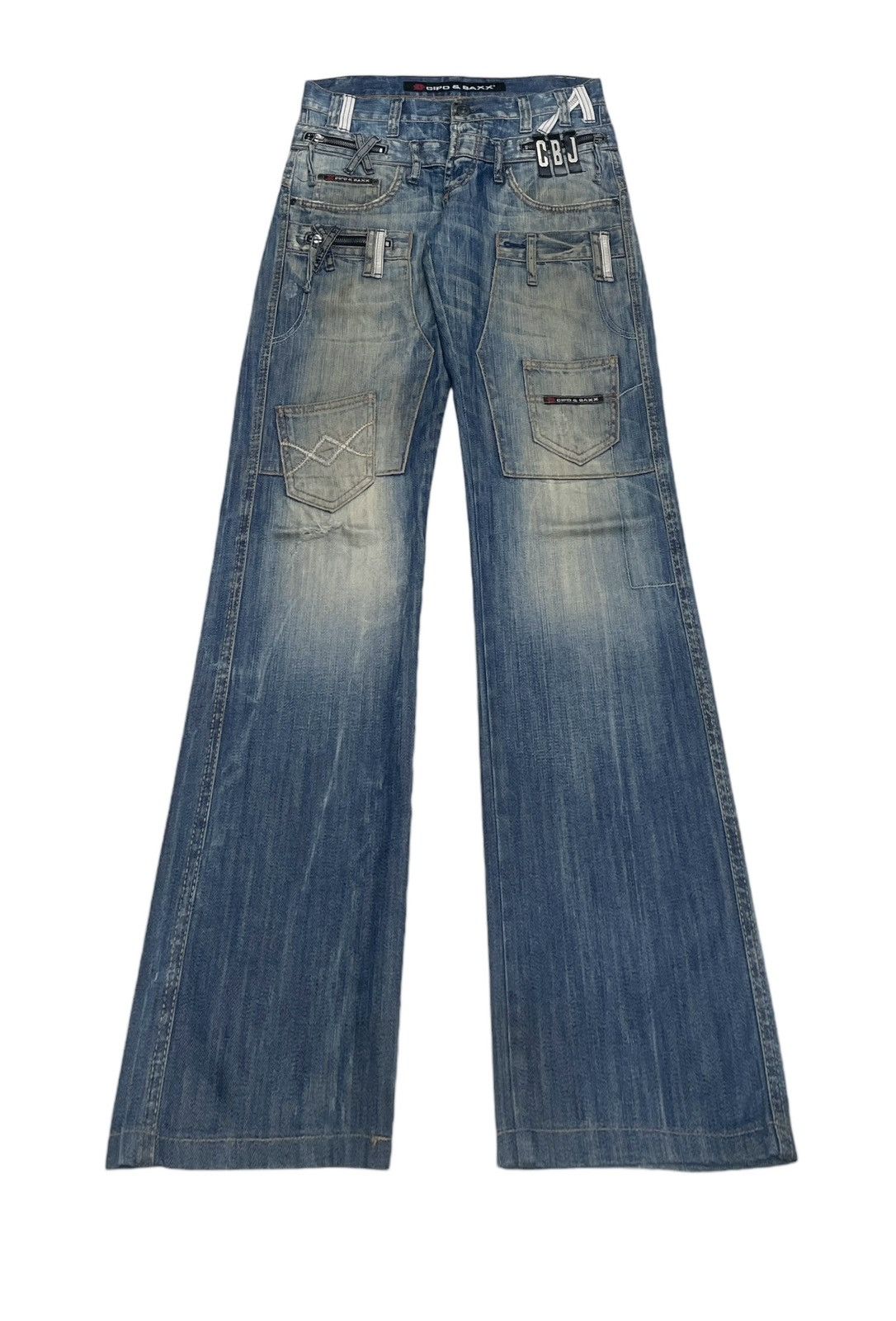 If Six Was Nine × Japanese Brand Rare Vintage Japanese Brand Cipo&Baxx Tactical Jeans 2000s Size US 30 / EU 46 - 1 Thumbnail
