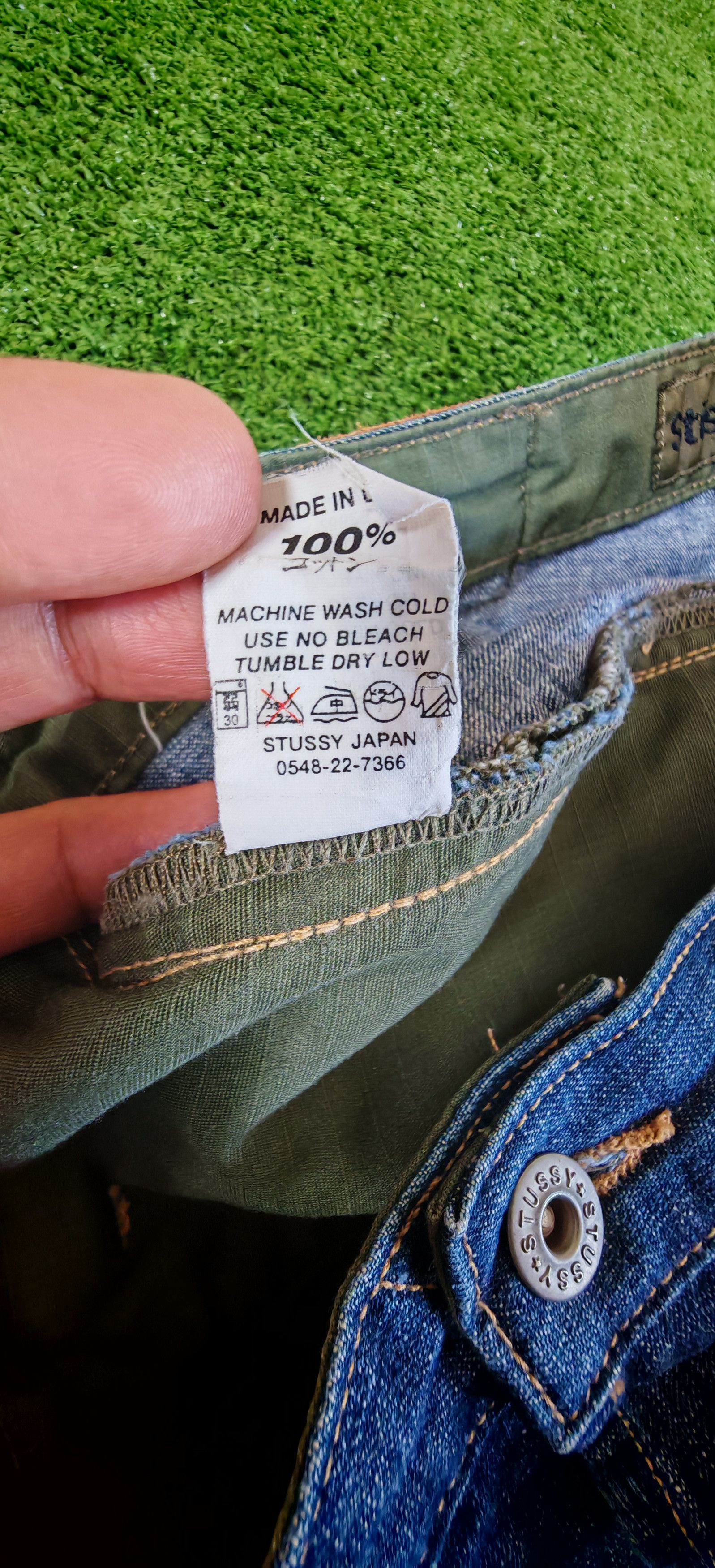Stussy Vintage stussy denim jeans Size US 32 / EU 48 - 8 Thumbnail