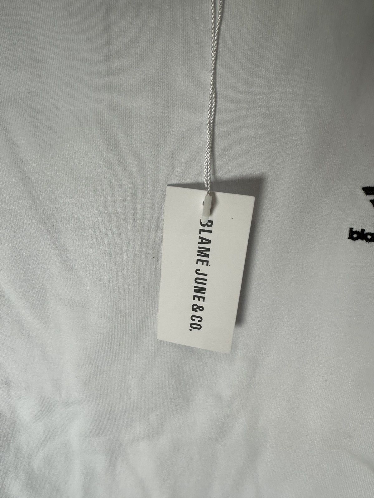 Other Blame June & Co. Basic T-Shirt White 2XL Size US XXL / EU 58 / 5 - 7 Thumbnail