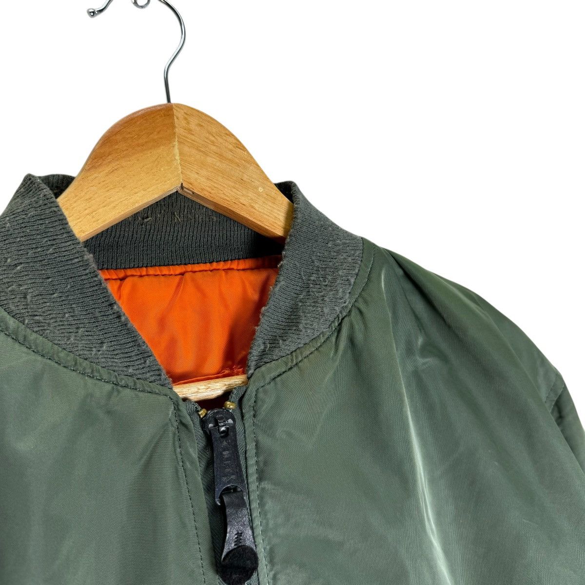 Alpha Industries 🌟ALPHA INDUSTRIES REVERSIBLE TYPE MA 1 FLYER BOMBER JACKET Size US XL / EU 56 / 4 - 9 Thumbnail