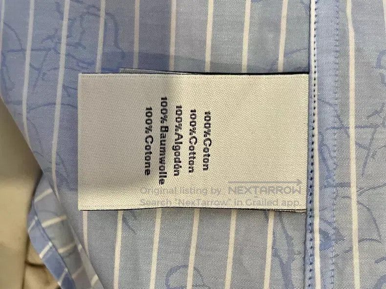 Hermes Hermes Short Sleeve Straight Single Breasted Shirt, Glacie Size US XXS / EU 40 - 6 Thumbnail