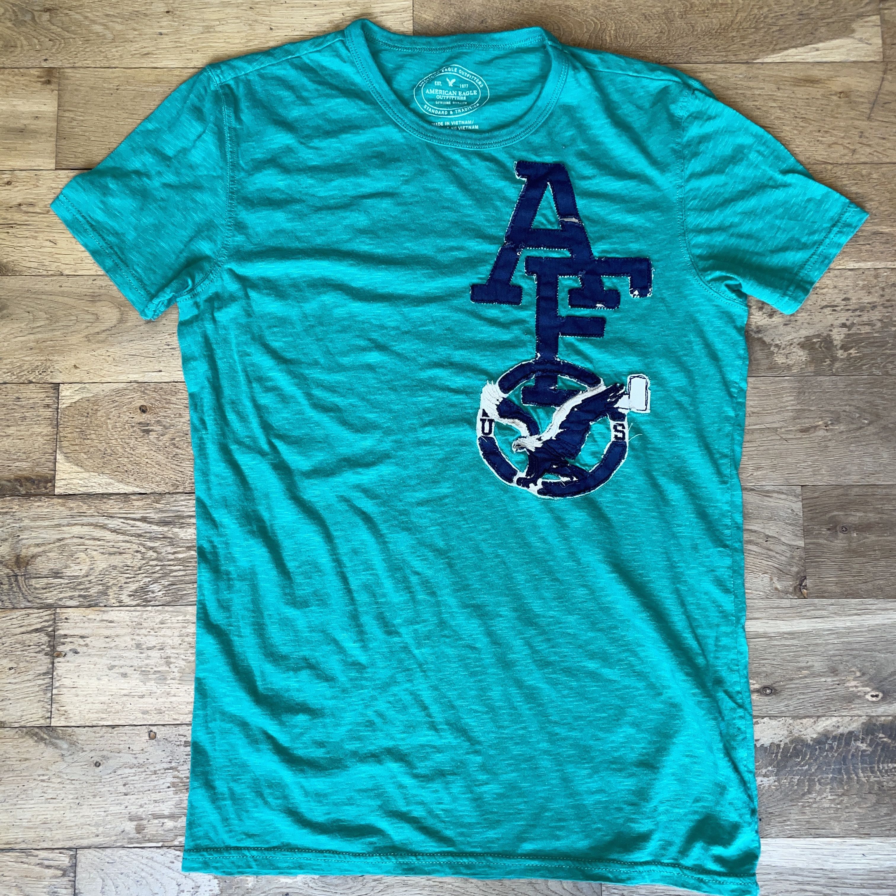 American Eagle Outfitters American Eagle Men's Fashion T-shirt Athletic Fit Size S Size US S / EU 44-46 / 1 - 1 Thumbnail