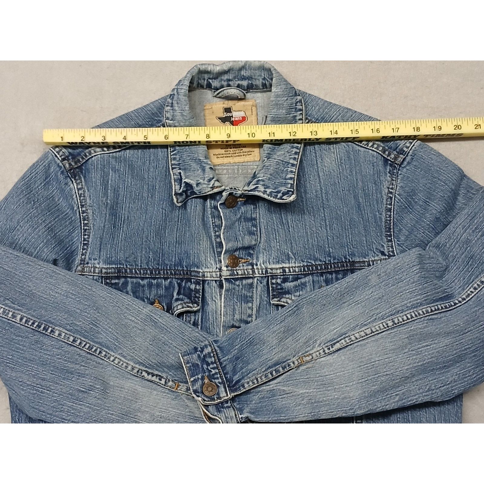 Other Southend (Large) Women's Rugged Rangewear Denim Jean Jacket Size L / US 10 / IT 46 - 4 Thumbnail