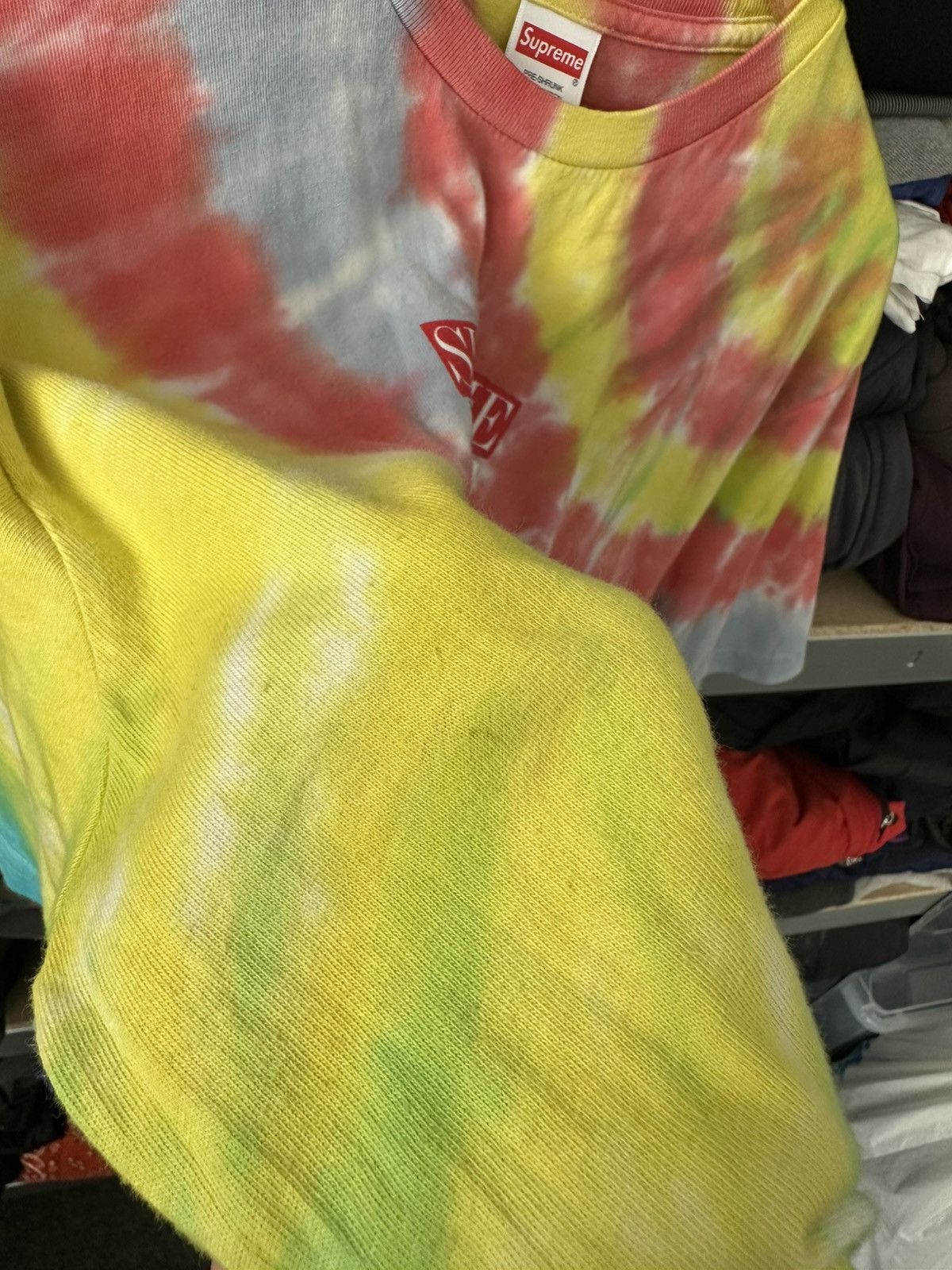 Supreme Supreme T-Shirt Loved By The Children Logo Tie Dye Y2K Tee Size US M / EU 48-50 / 2 - 17 Thumbnail