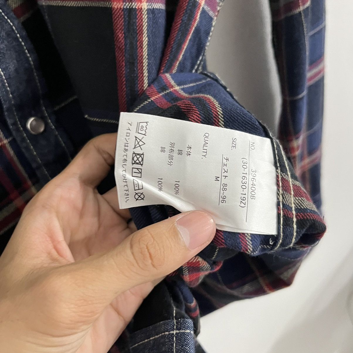 Japanese Brand Thruxton Flannel Western Shirt Size US M / EU 48-50 / 2 - 6 Thumbnail