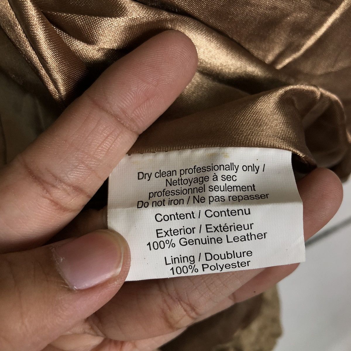Genuine Leather 🔥Rare 90’s Leather Jacket Cowboy Design Ameri Design Japan Size US L / EU 52-54 / 3 - 14 Thumbnail