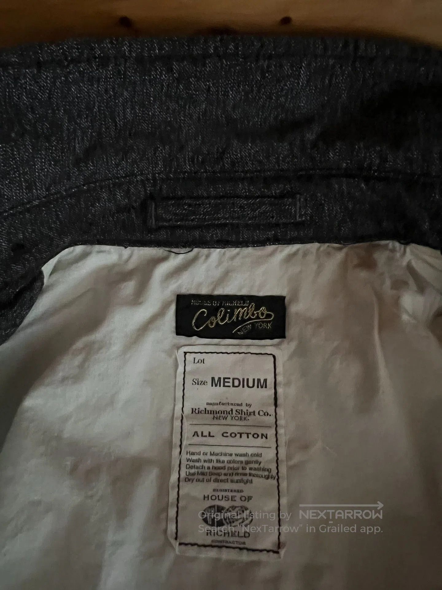 COLIMBO Colimbo Out-of-Print Pepper Salt Trench. Size US M / EU 48-50 / 2 - 7 Thumbnail